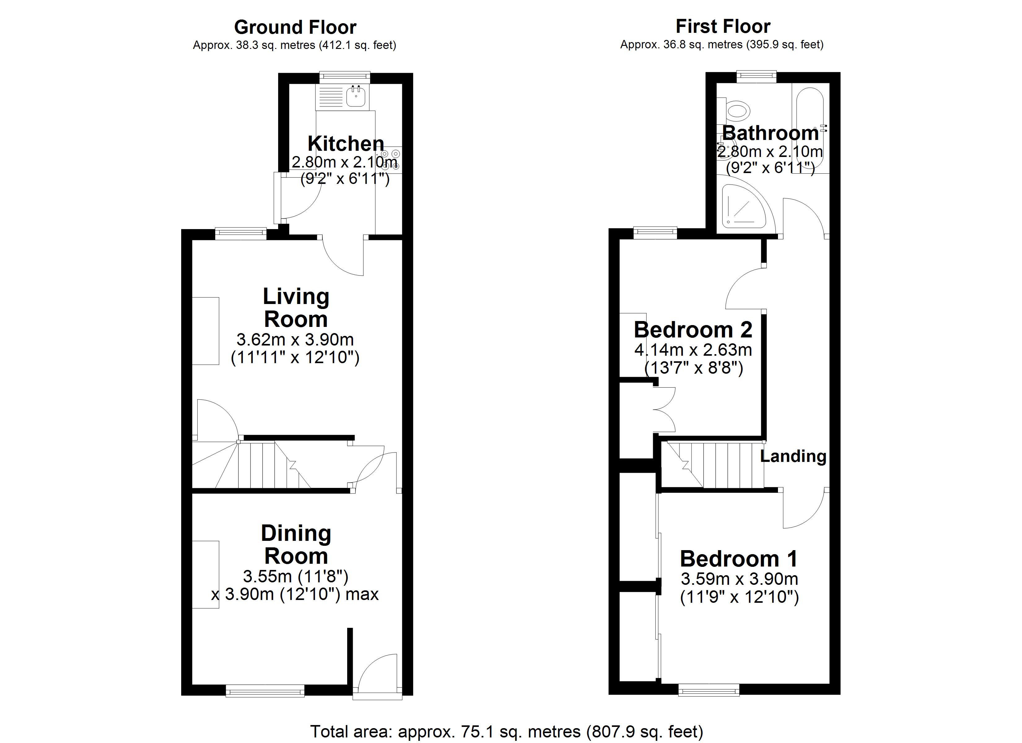 Hughes Street, Warrington Floor Plan
