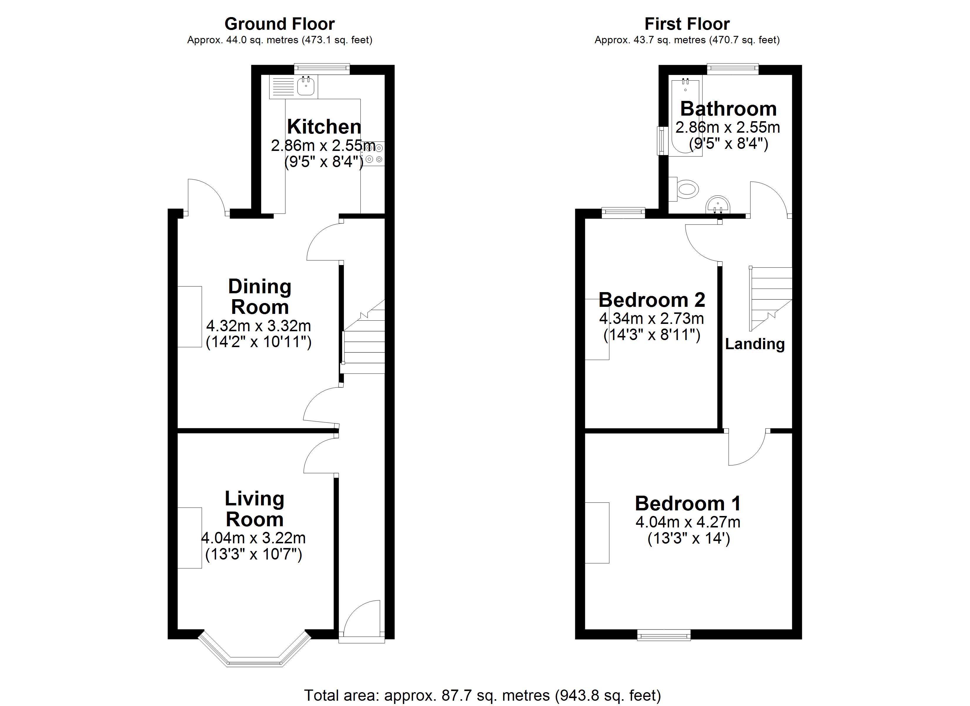 Powell Street, Warrington Floor Plan
