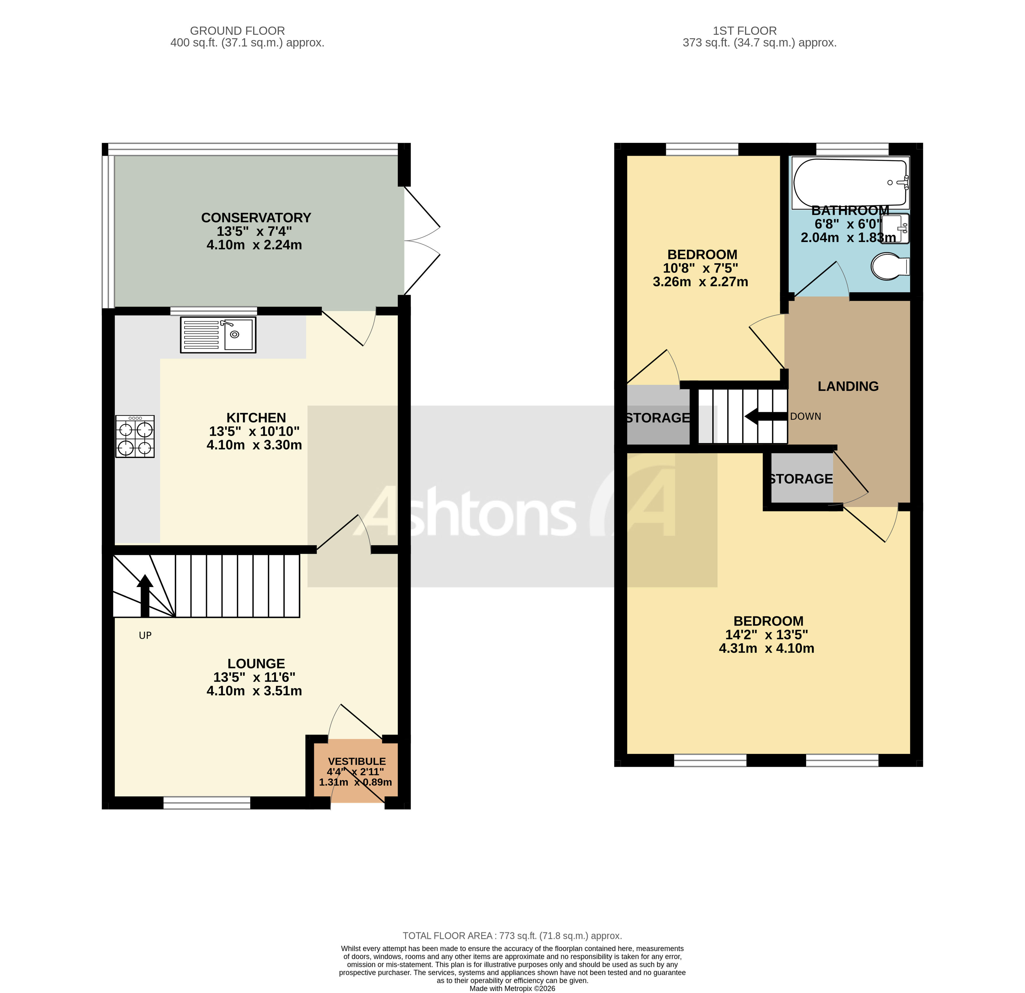 Deanwater Close, Warrington Floor Plan