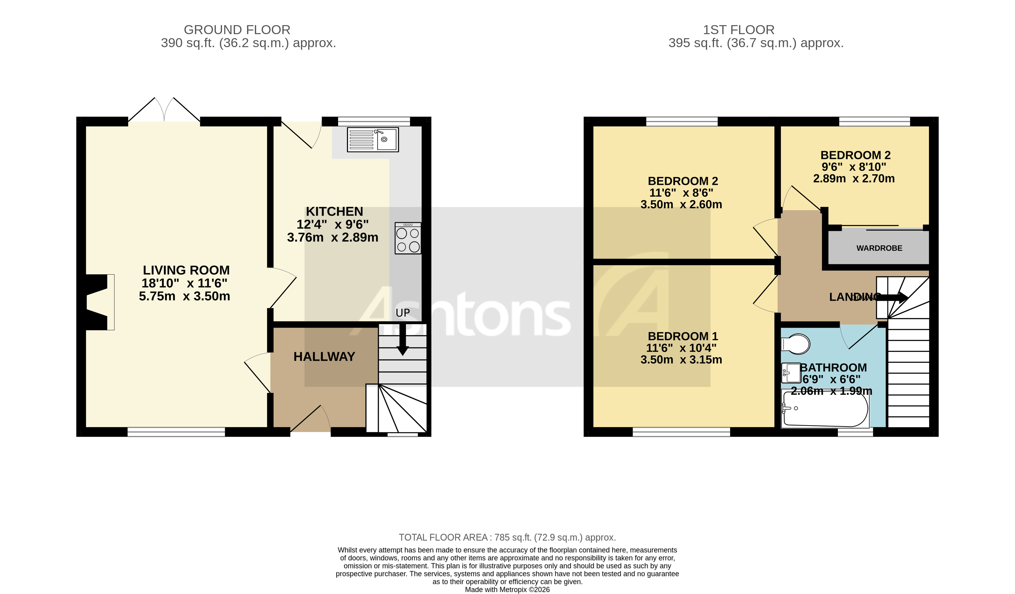 Evans Place, Warrington Floor Plan