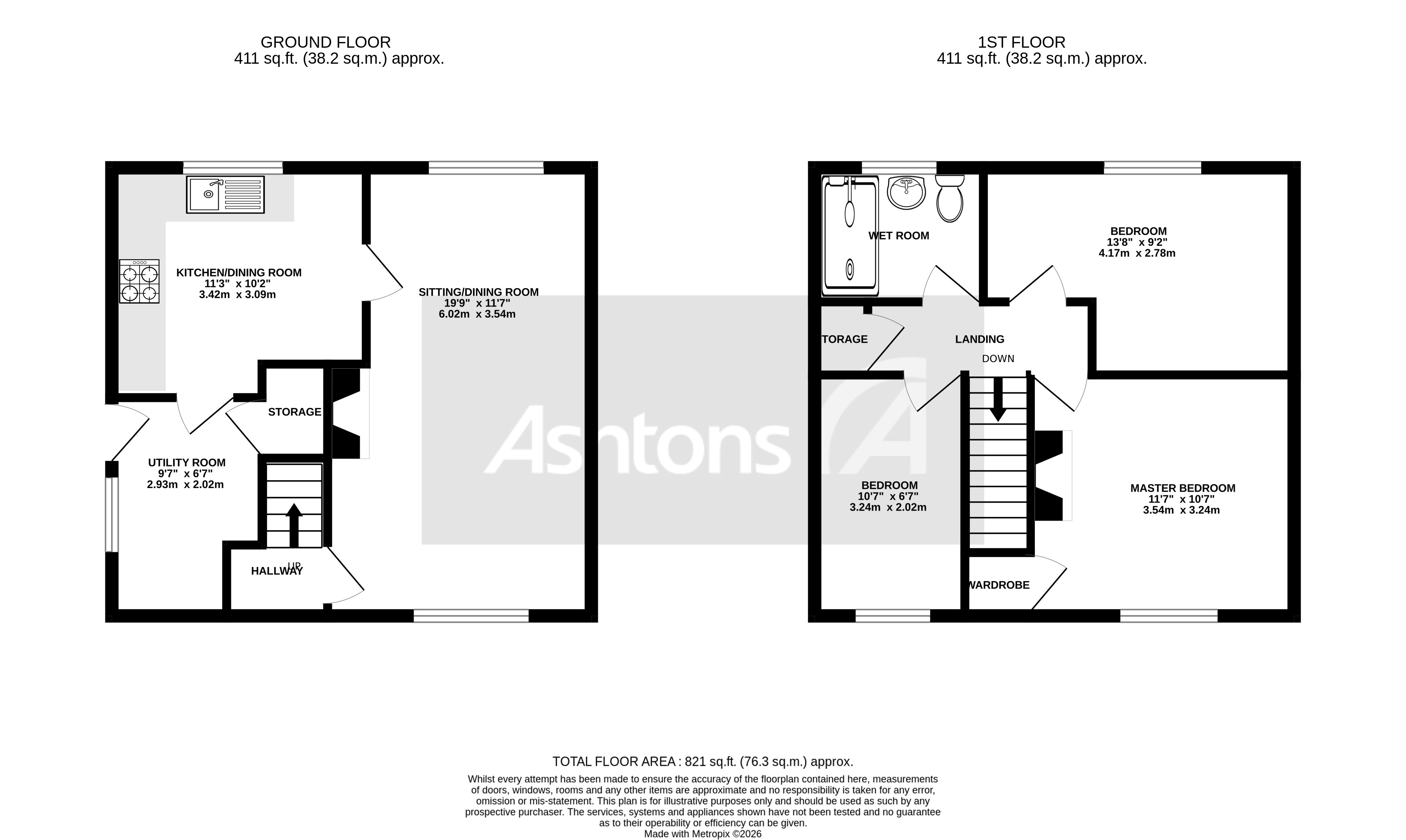 Downland Way, St. Helens Floor Plan
