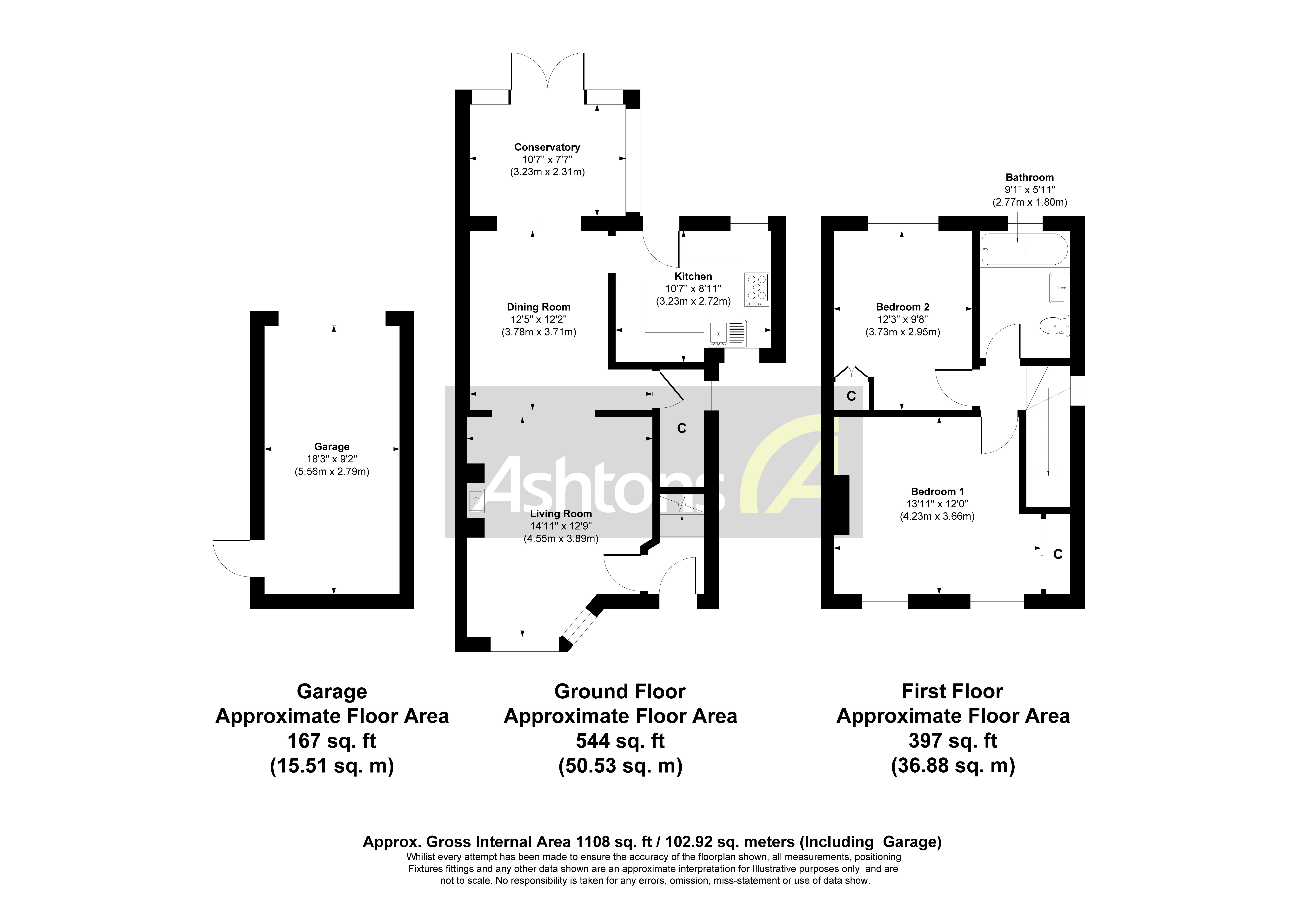 West View, Warrington Floor Plan