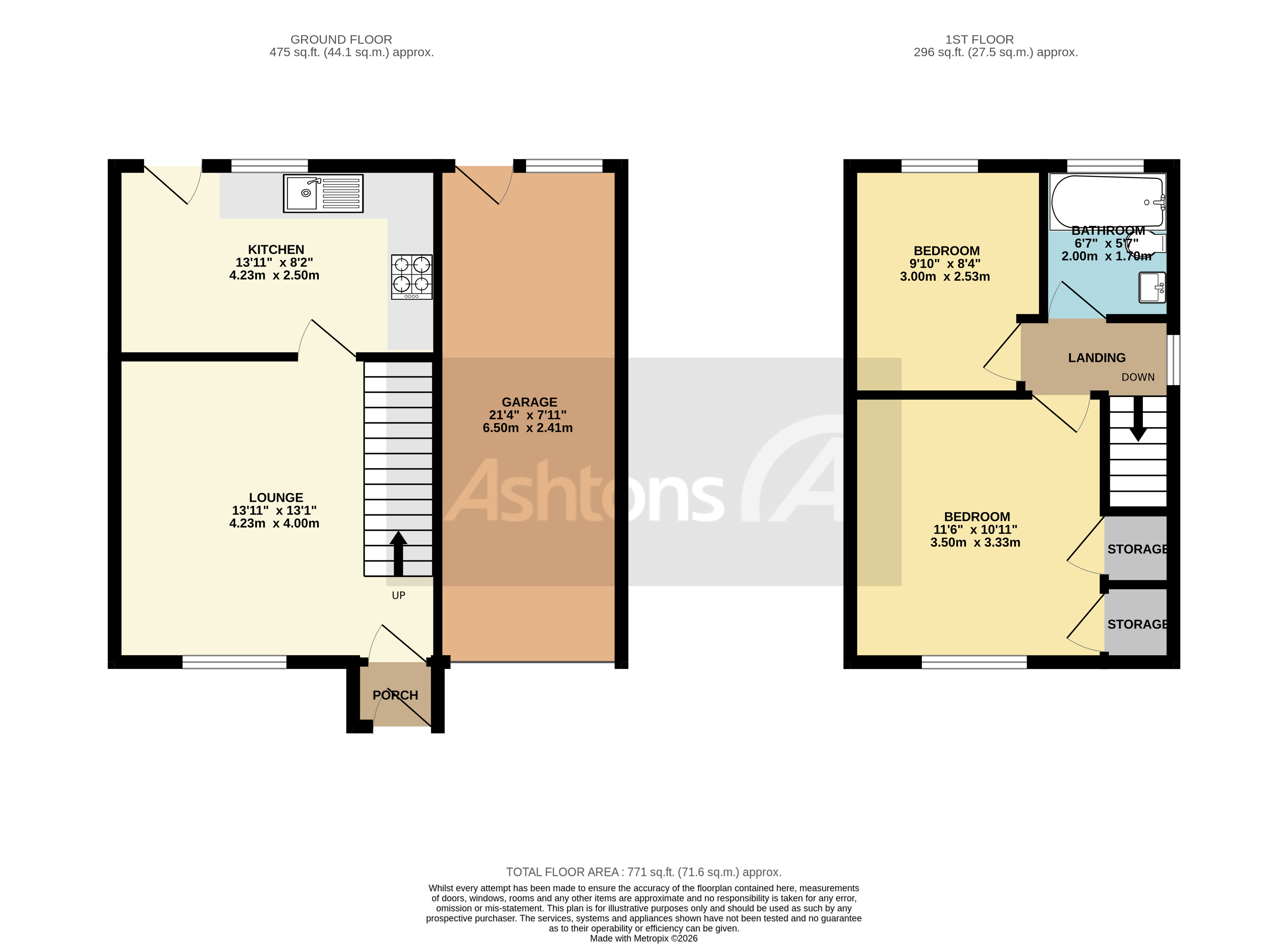Mayfair Close, Warrington Floor Plan