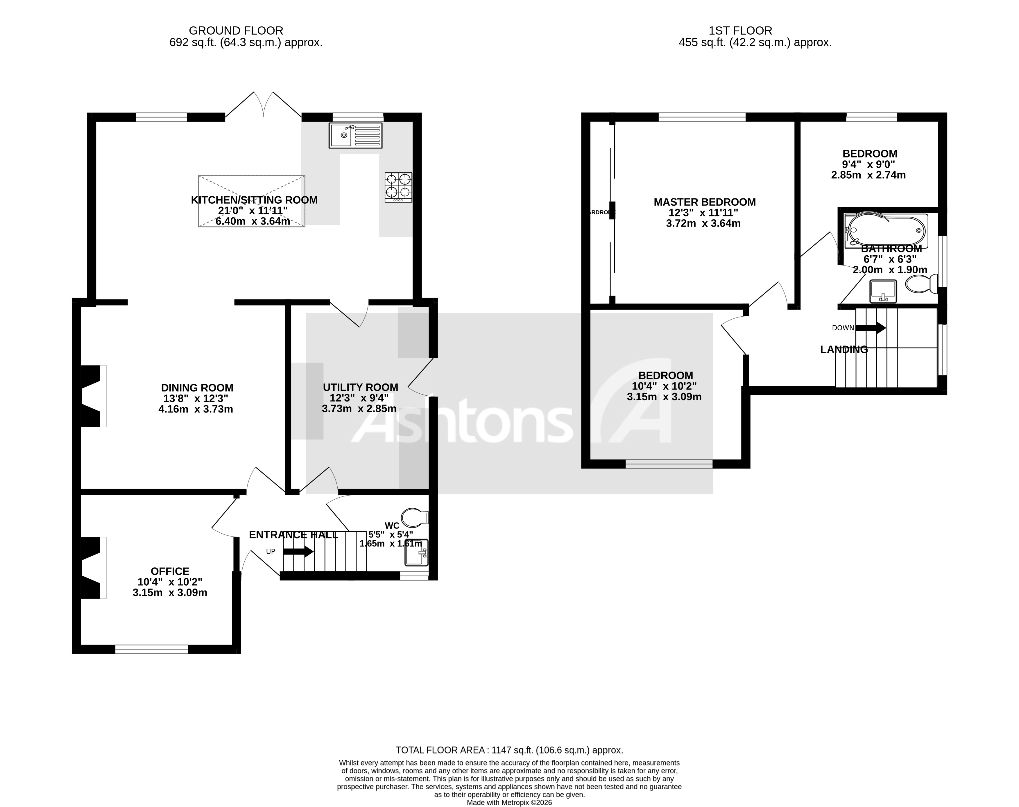 Forest Road, St. Helens Floor Plan