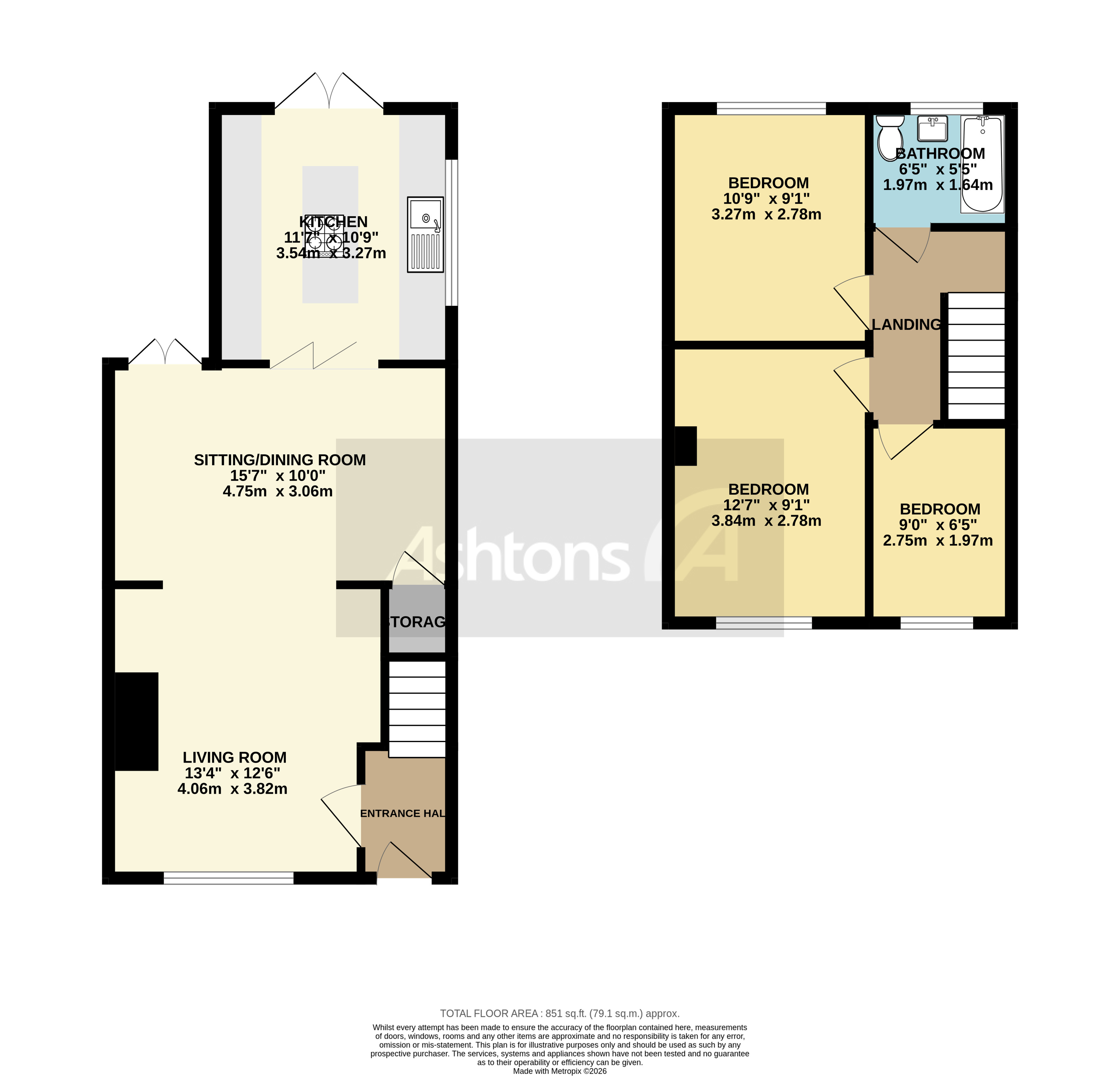 Plane Tree Grove, St. Helens Floor Plan