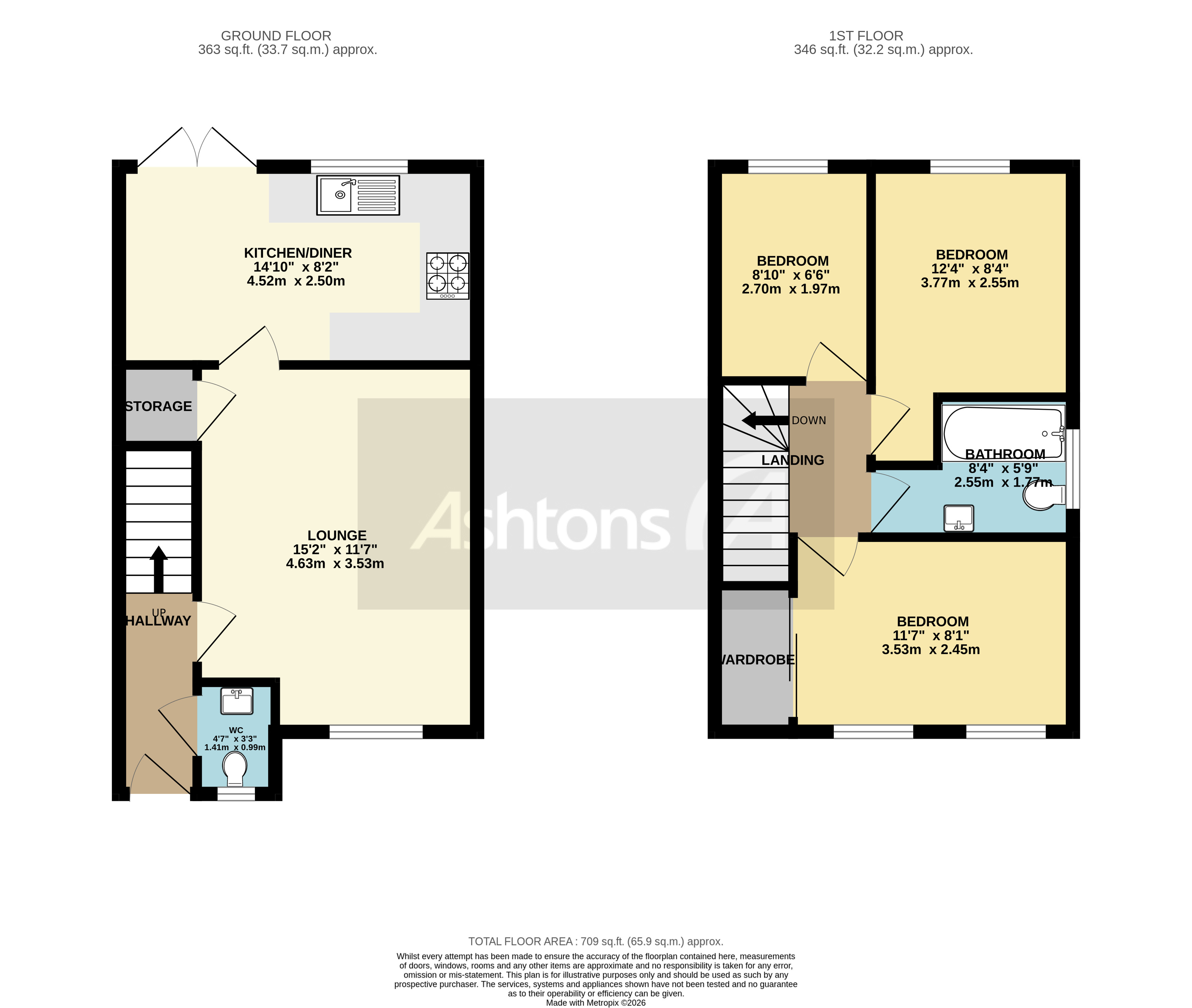 South Meadow Close, Warrington Floor Plan