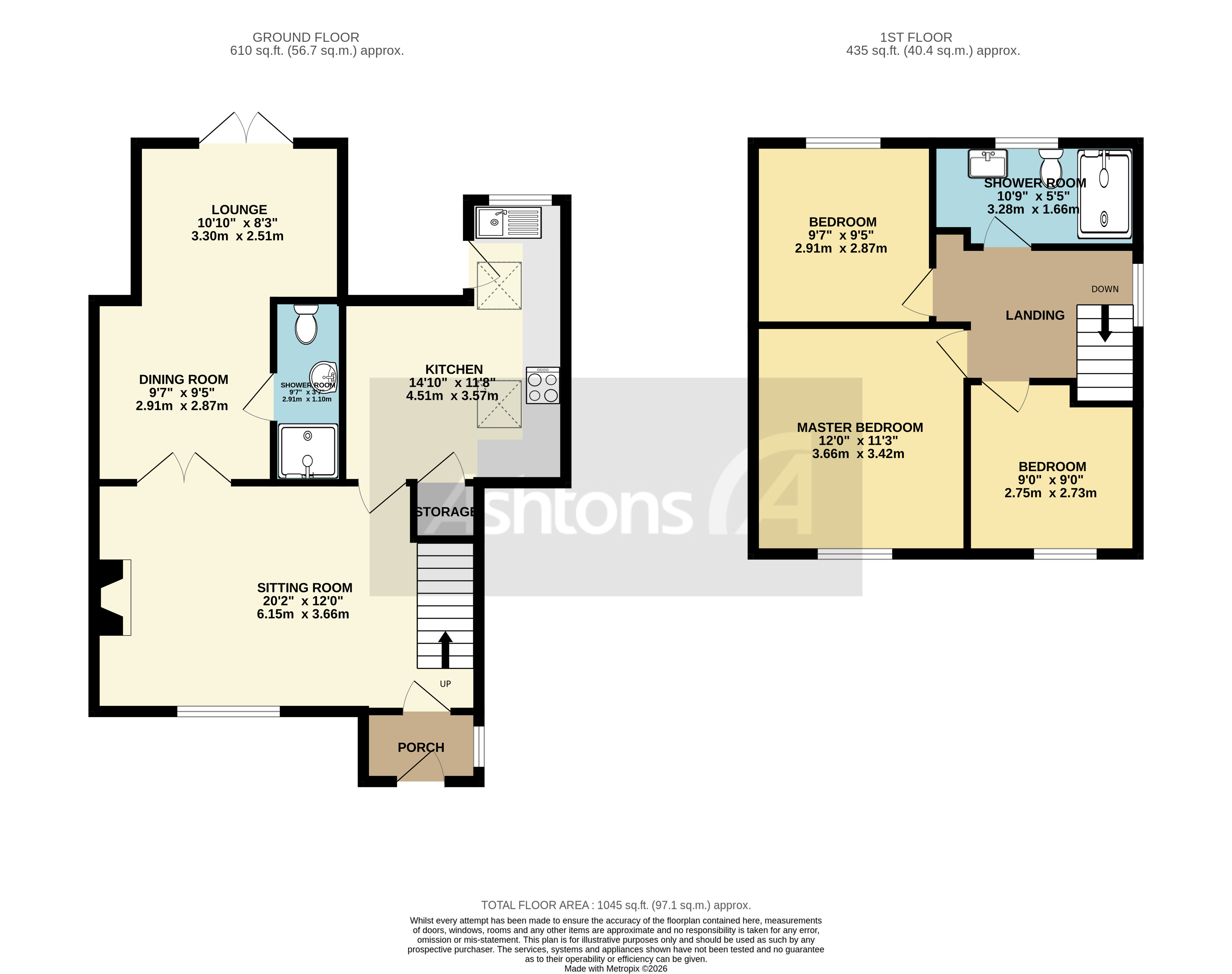 Princess Avenue, Warrington Floor Plan