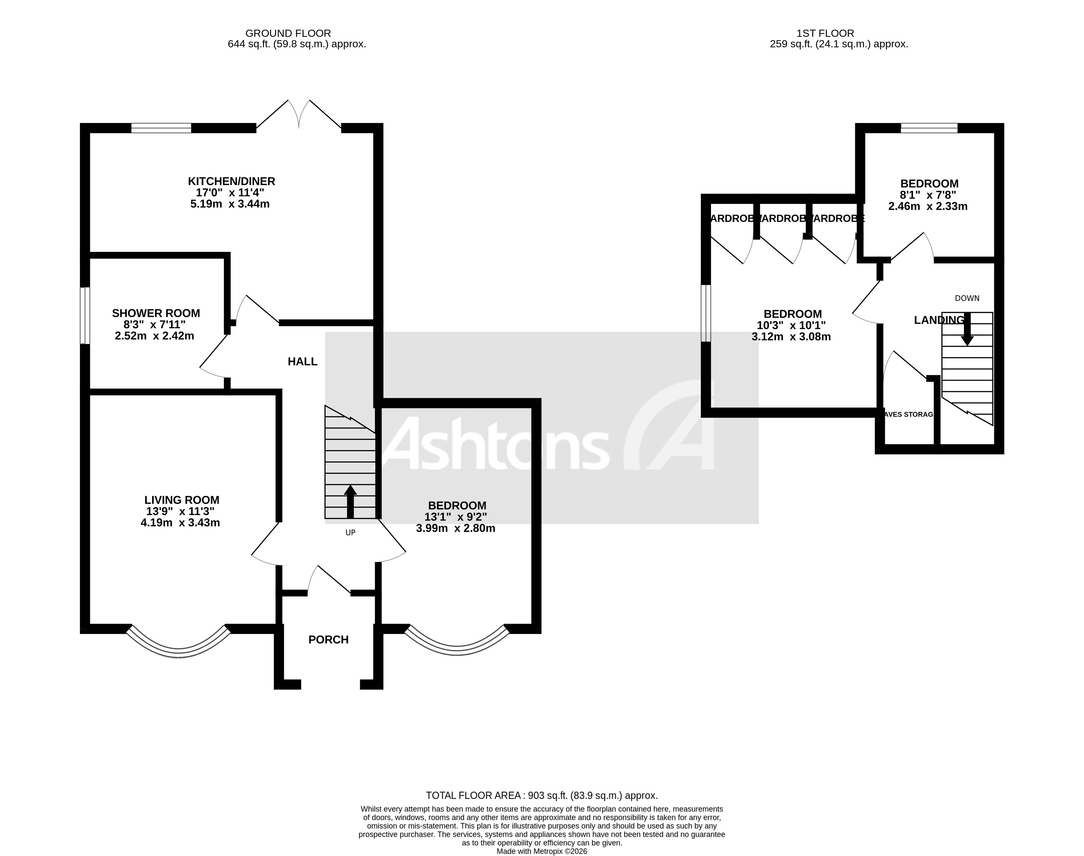 Blandford Road, Warrington Floor Plan
