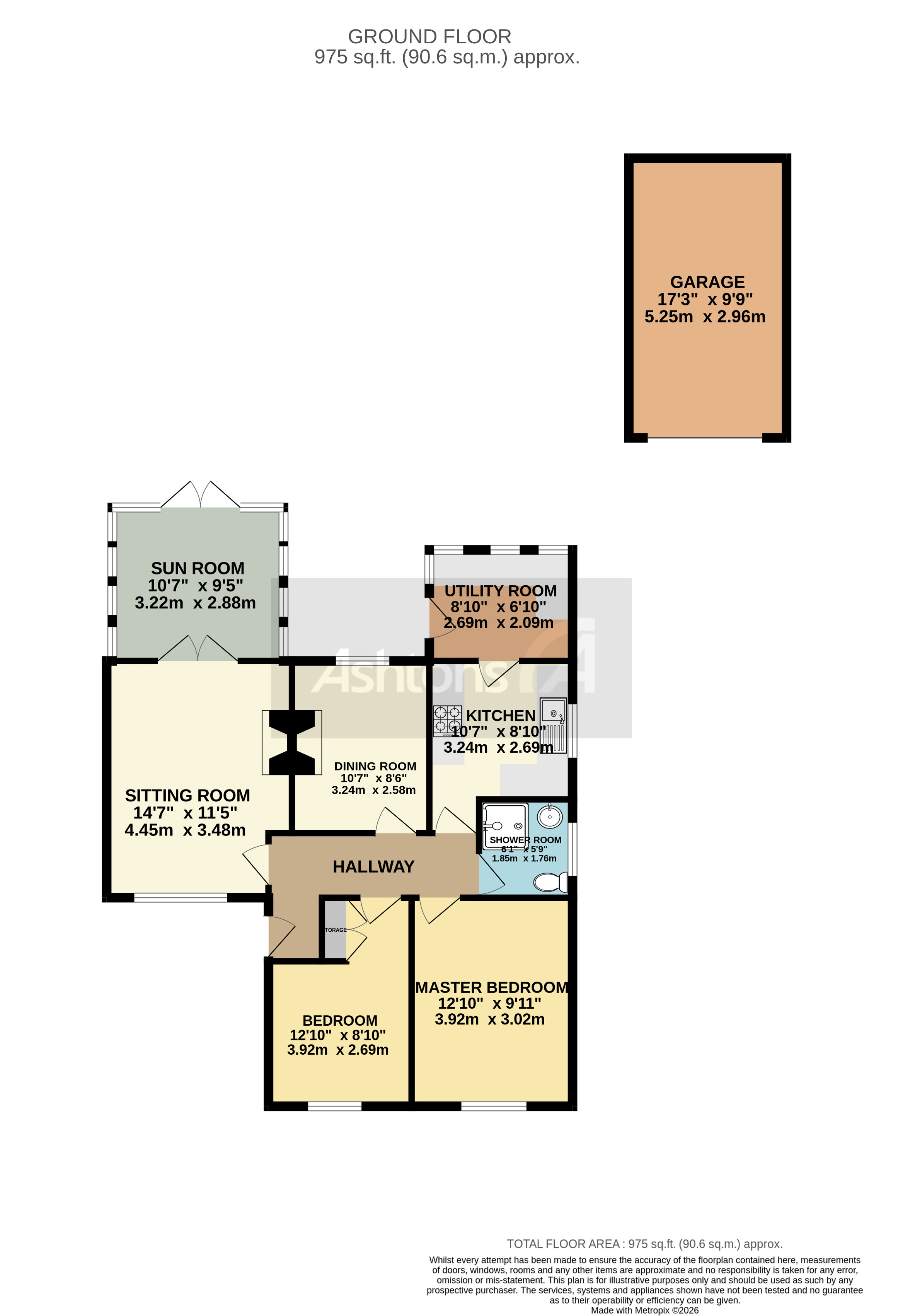 Rushmore Grove, Warrington Floor Plan