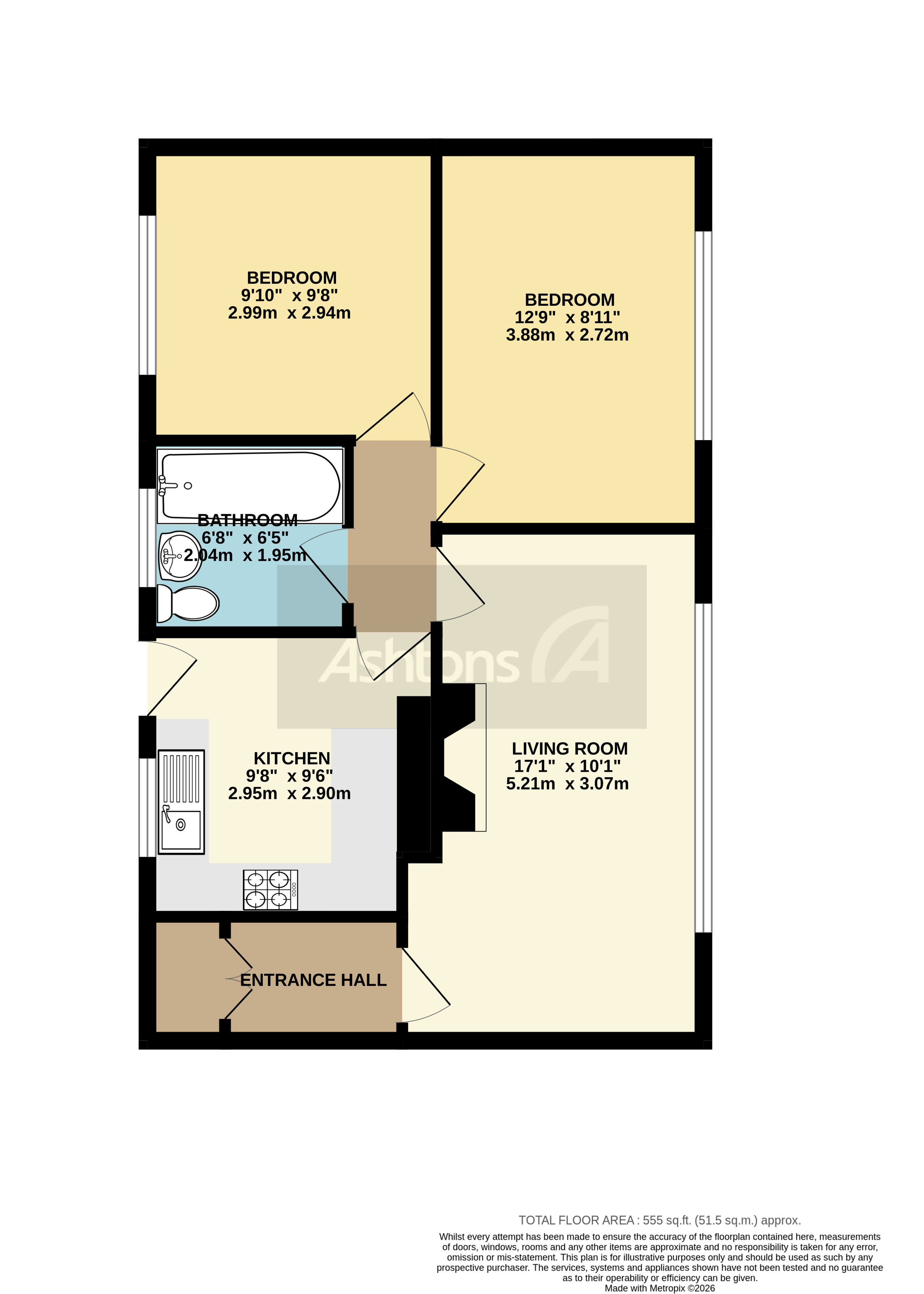 Bowden Close, Leigh Floor Plan
