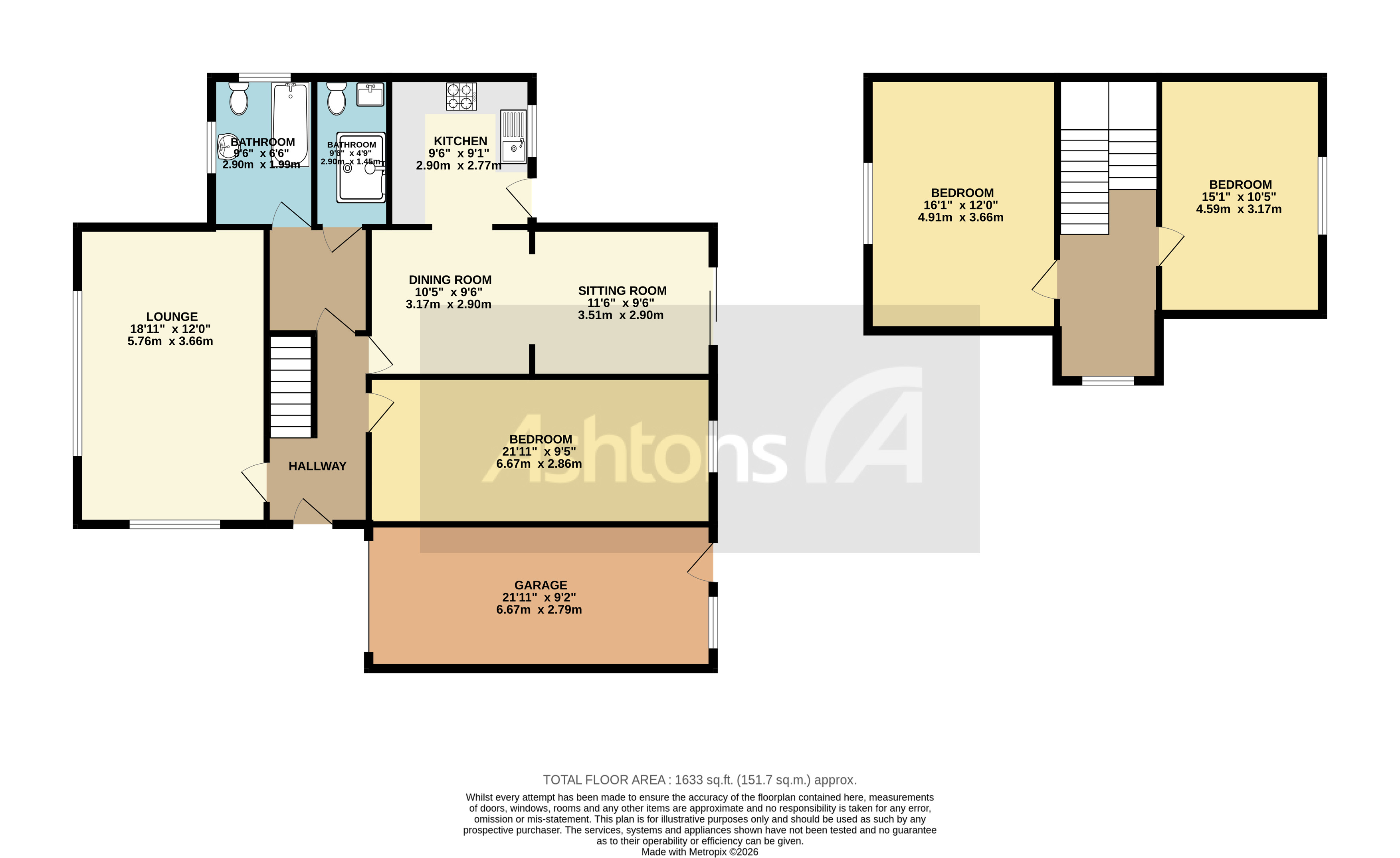 Hazelhurst Grove, Wigan Floor Plan