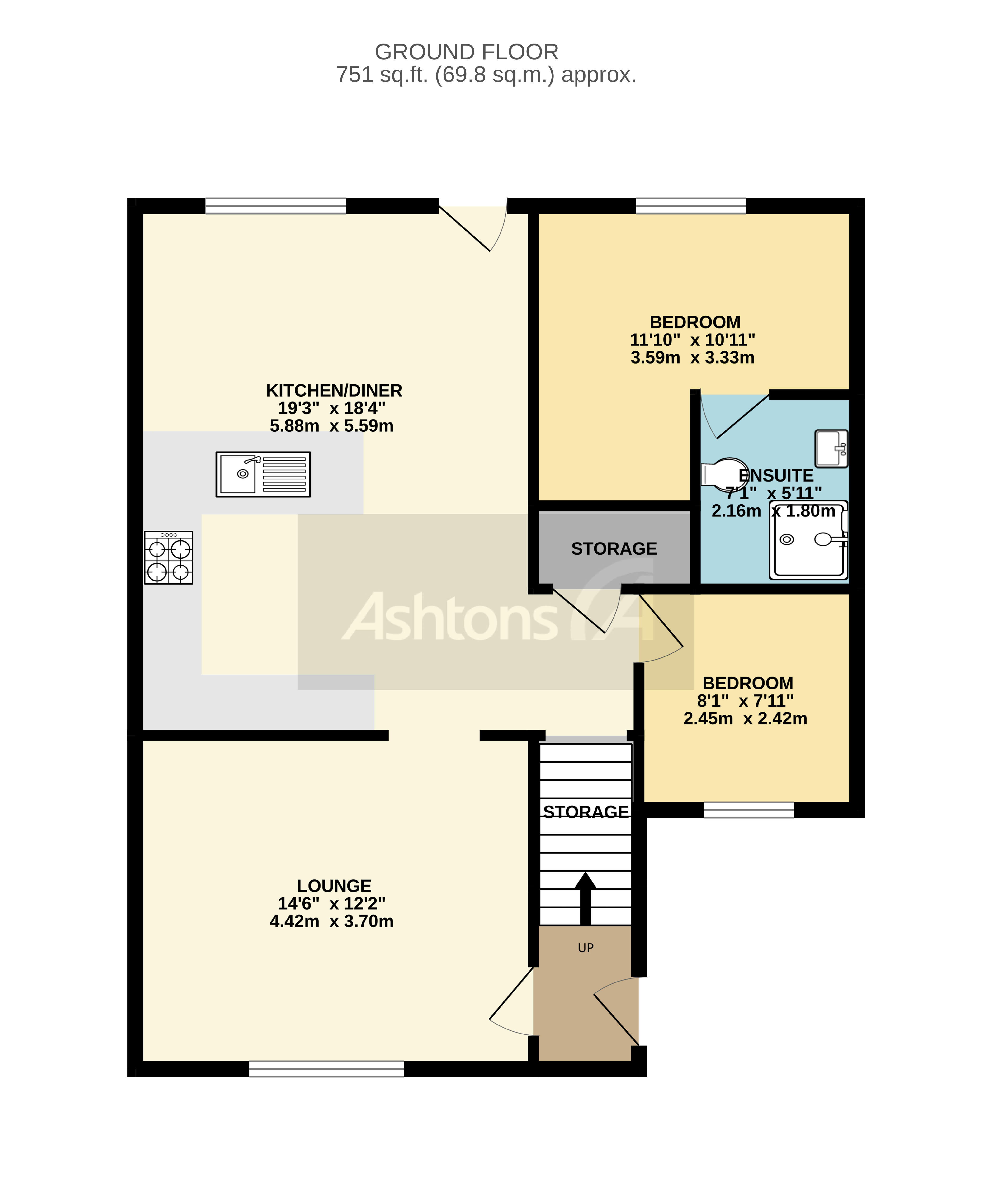 Chantler Avenue, Warrington Floor Plan
