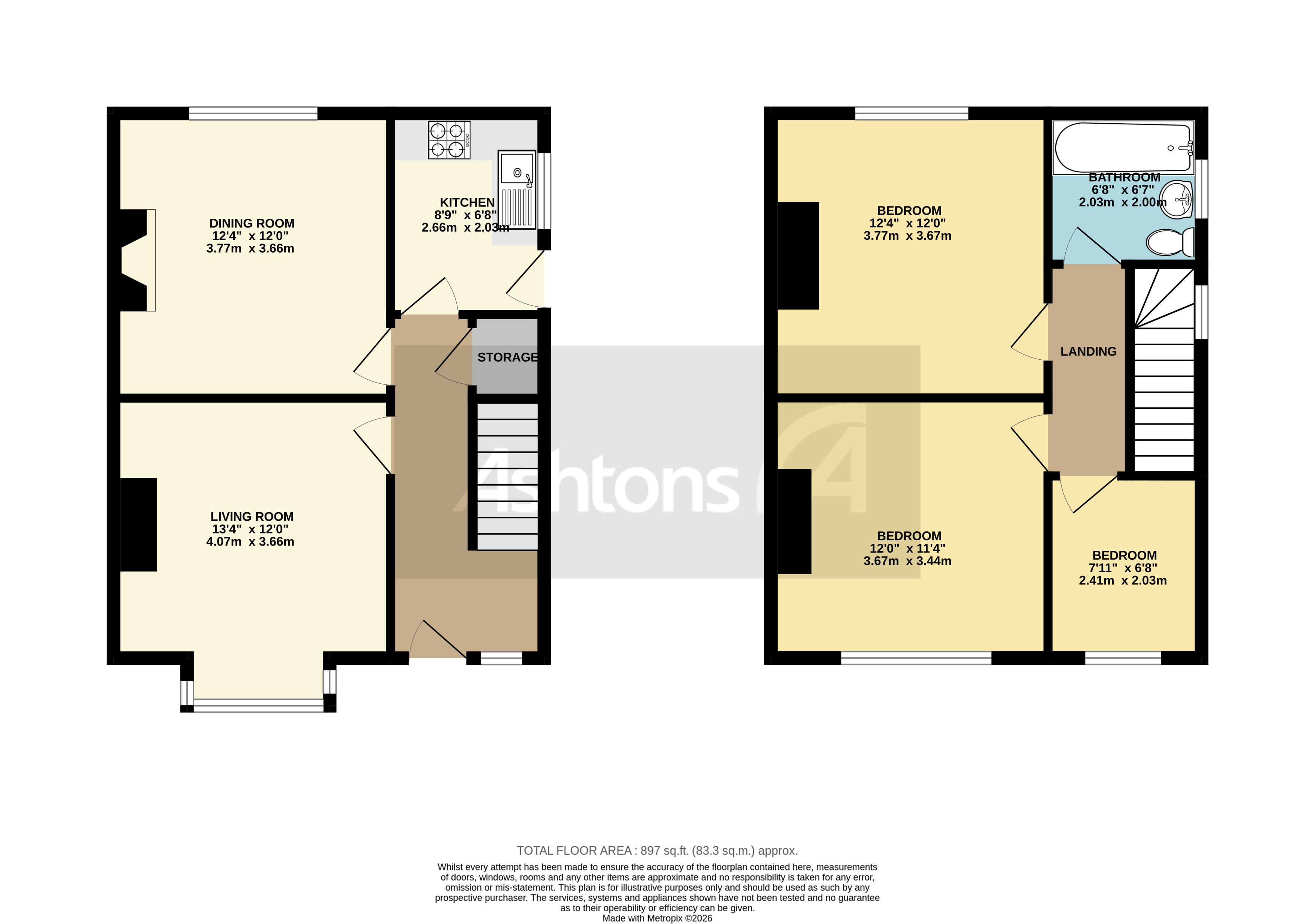 Vista Road, St. Helens Floor Plan