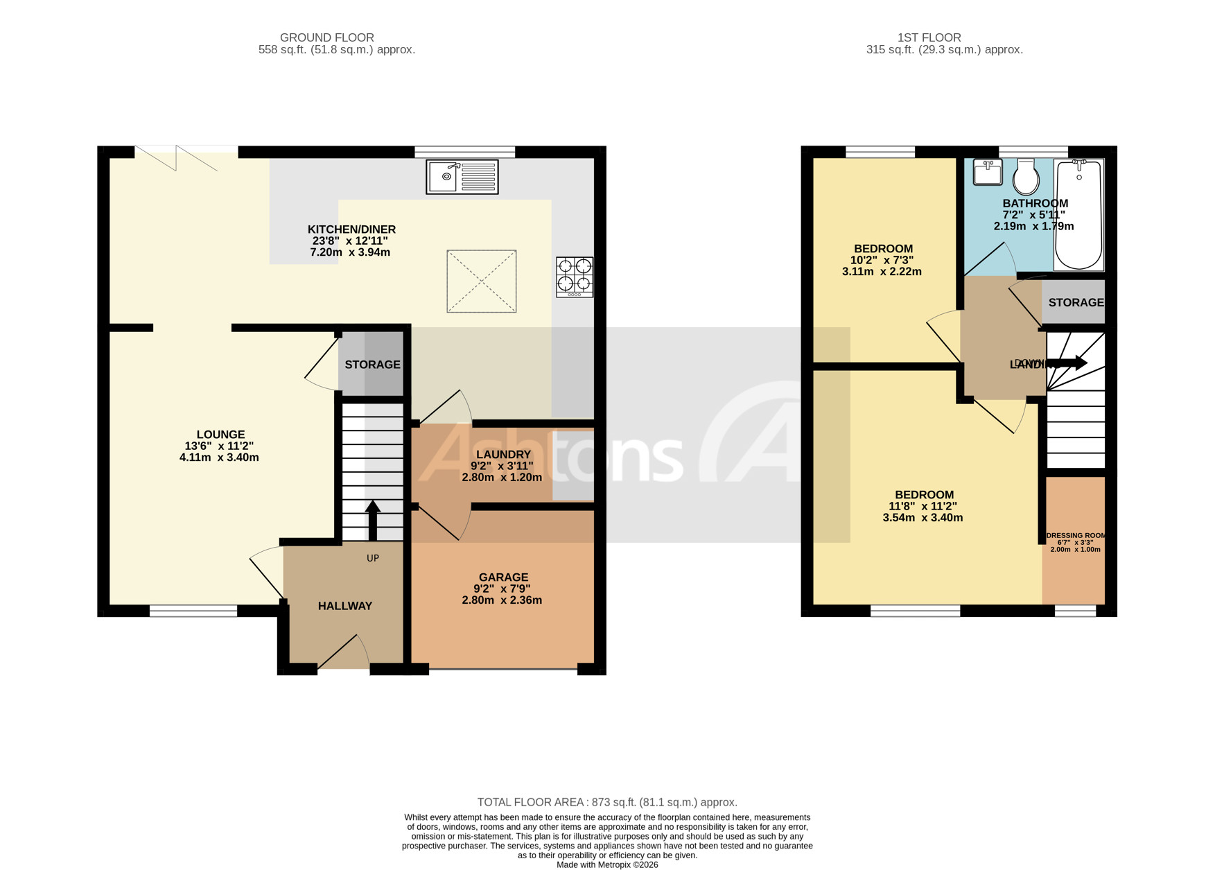Malvern Close, Warrington Floor Plan