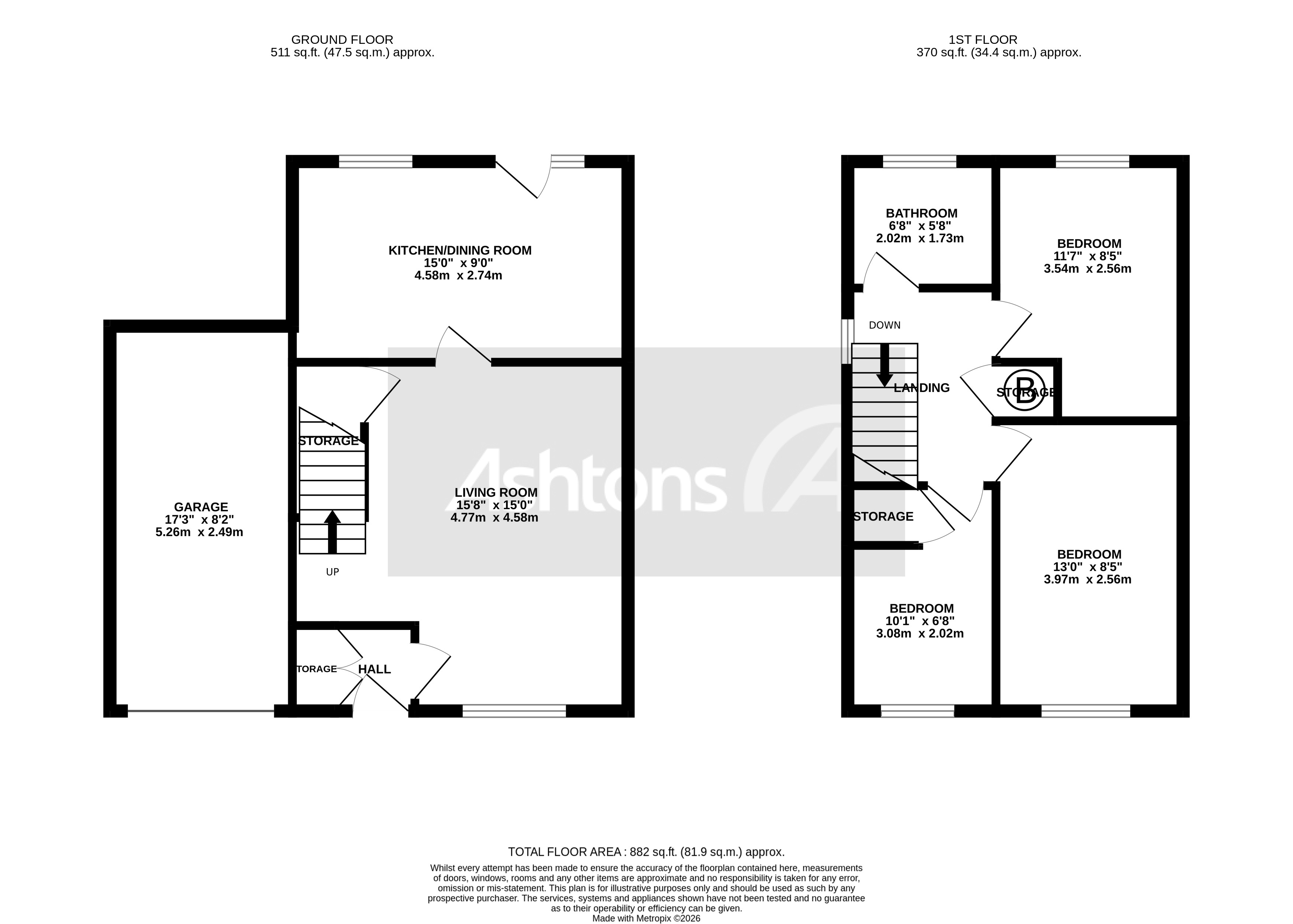 St. Davids Drive, Warrington Floor Plan