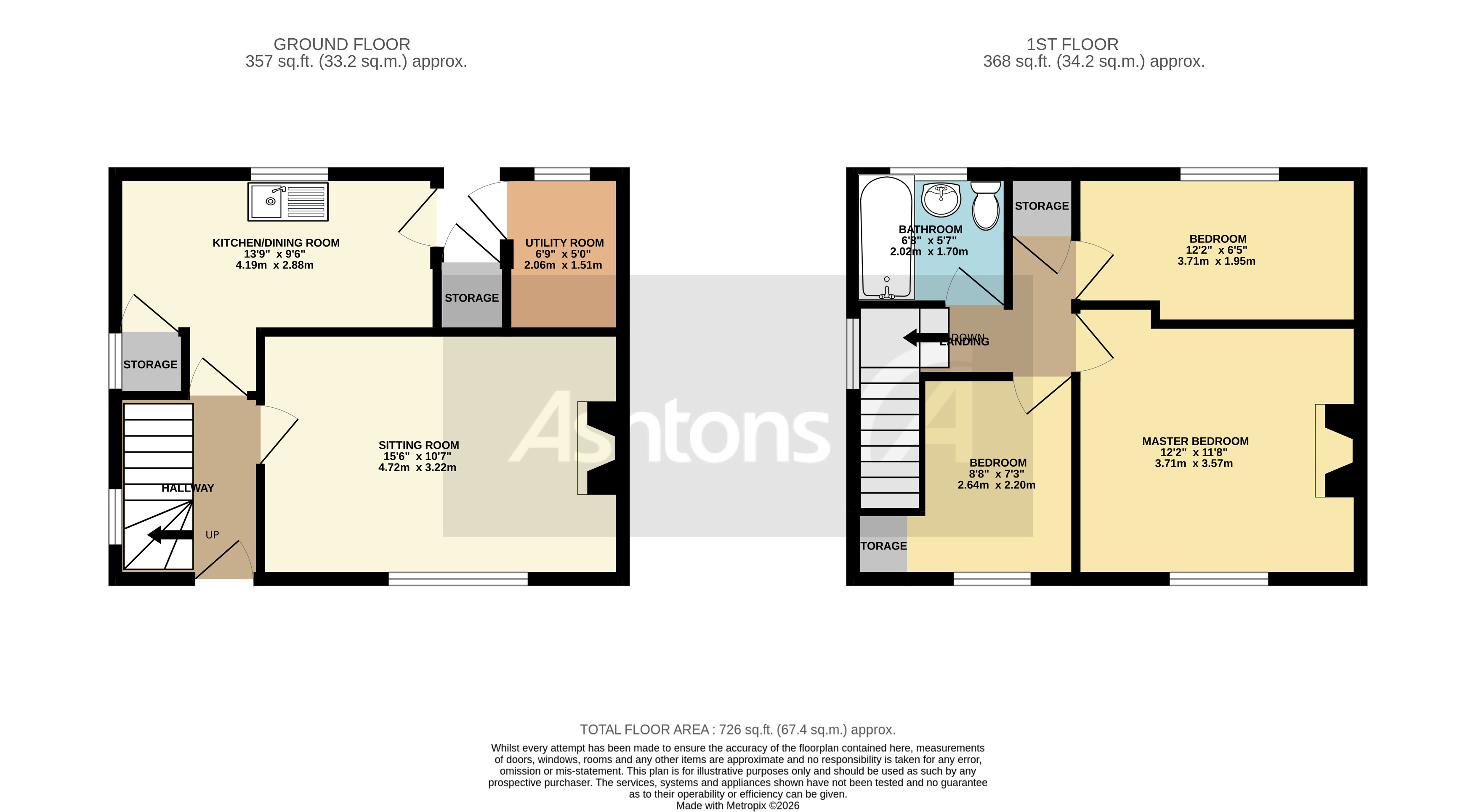 Poplars Avenue, Warrington Floor Plan