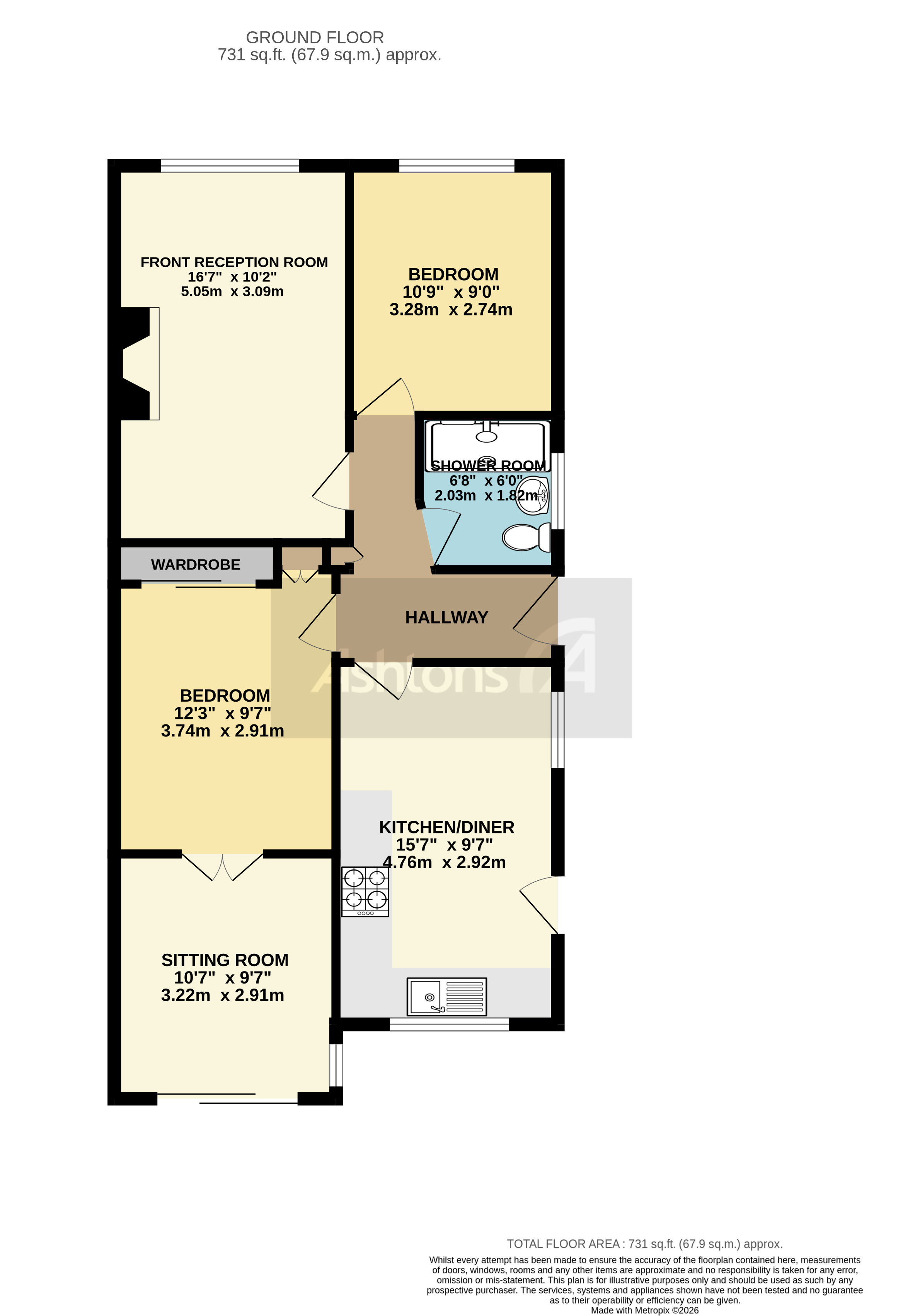 Oakdale Drive, Manchester Floor Plan
