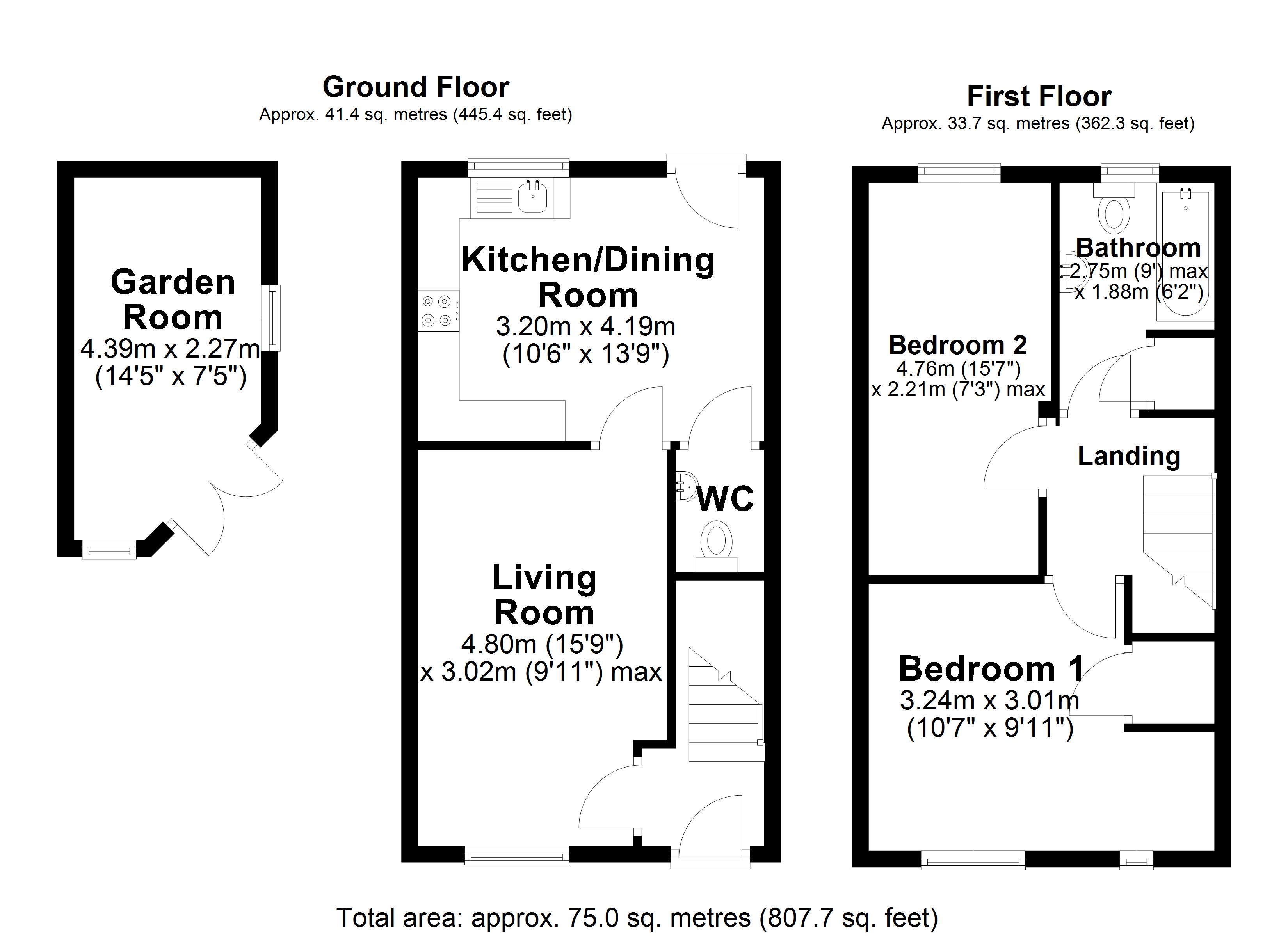 Ivyhouse Gardens, Warrington Floor Plan