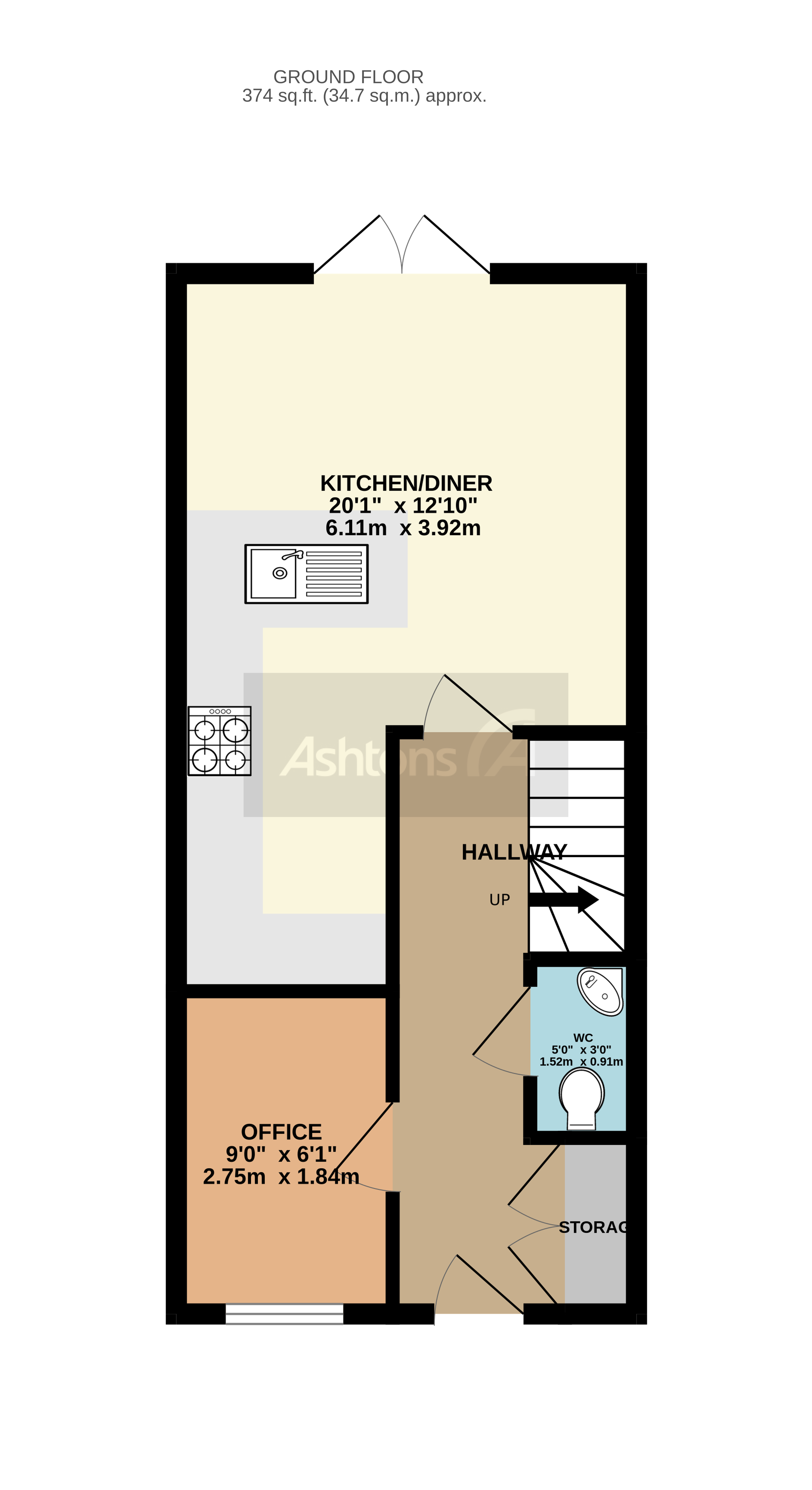 Cortland Gardens, Warrington Floor Plan