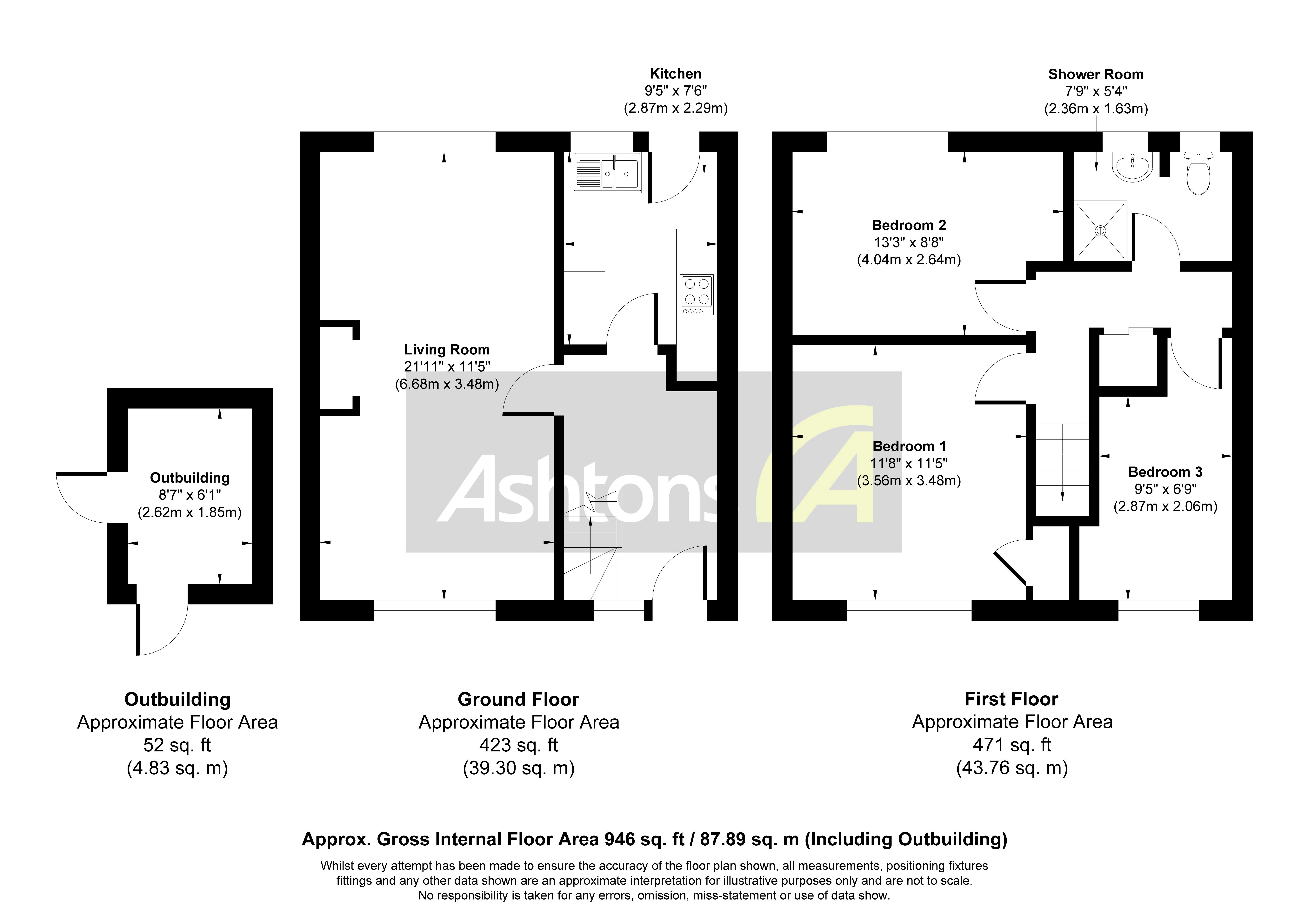 Black Dentons Place, Widnes Floor Plan
