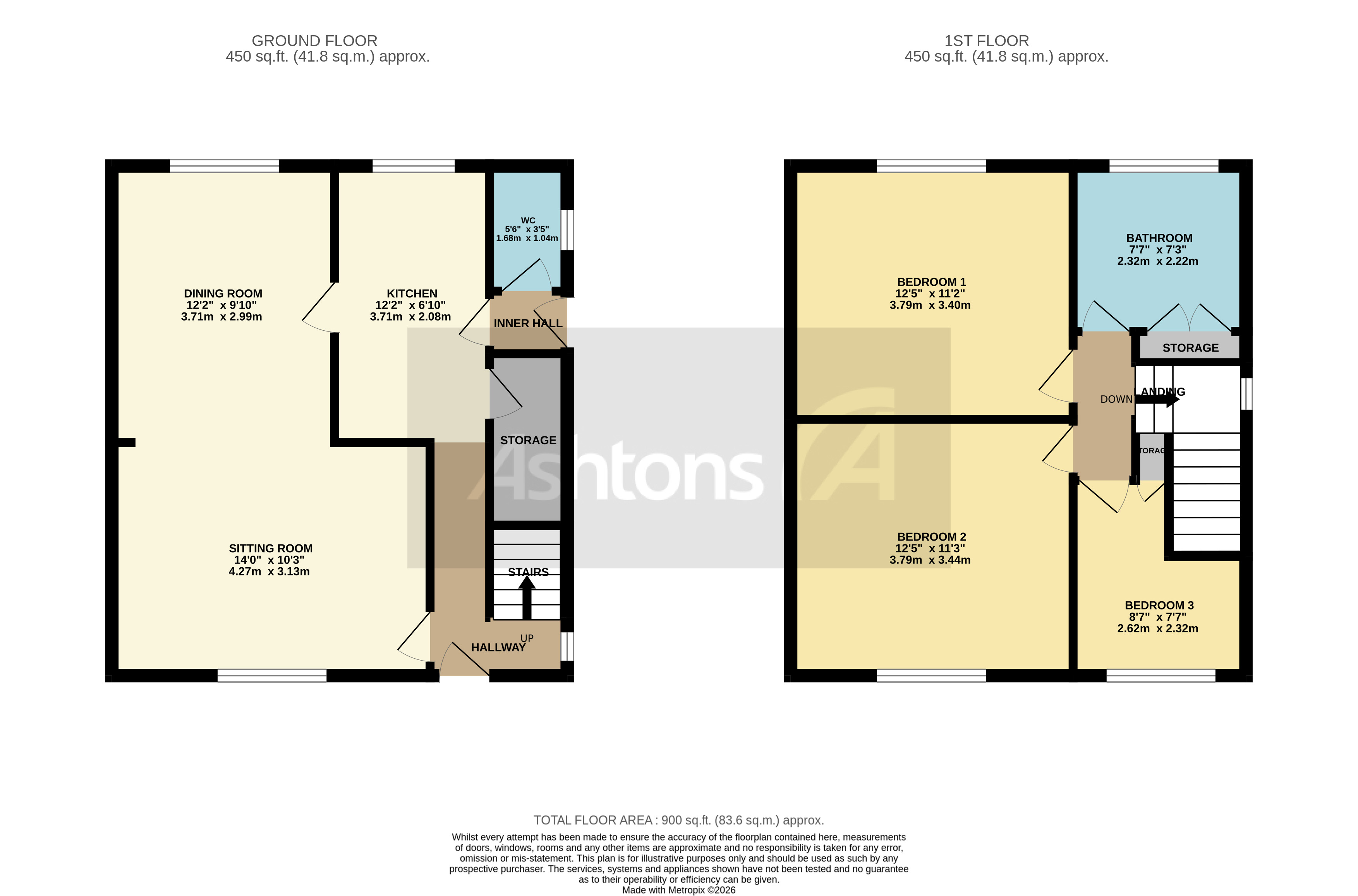 Keble Grove, Leigh Floor Plan