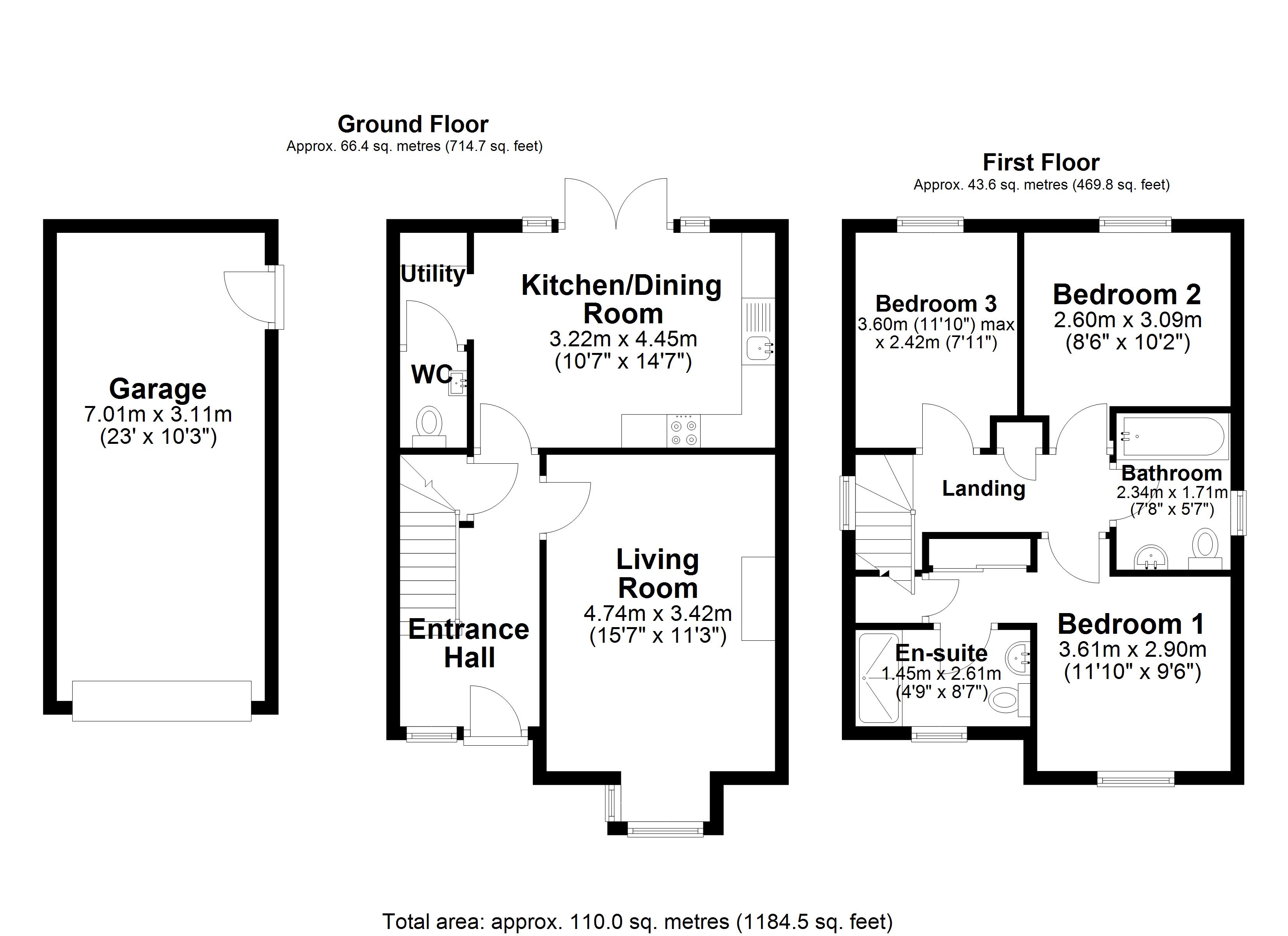 Pennypleck Drive, Warrington Floor Plan