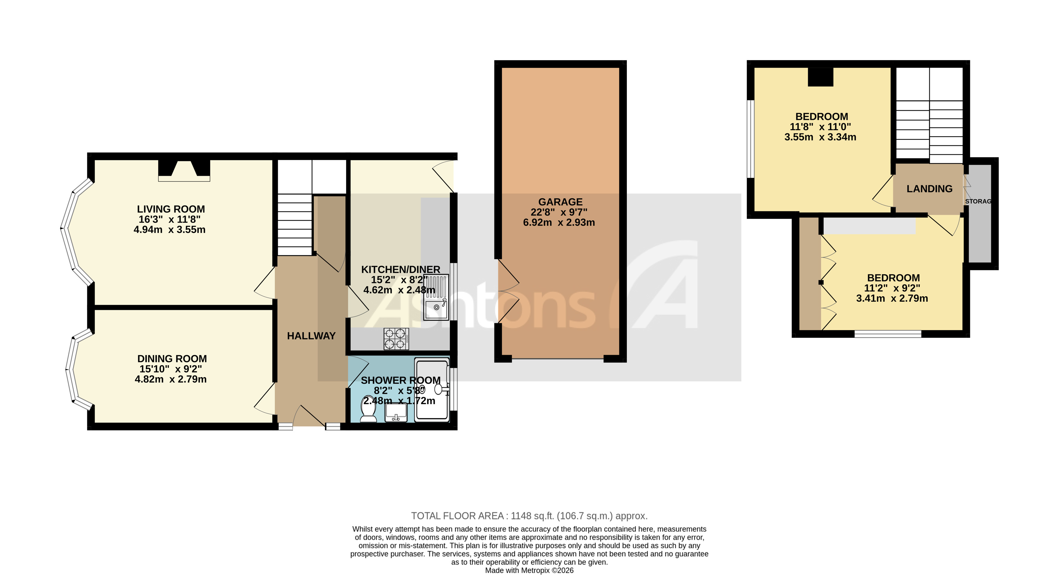 Ashley Drive, Leigh Floor Plan