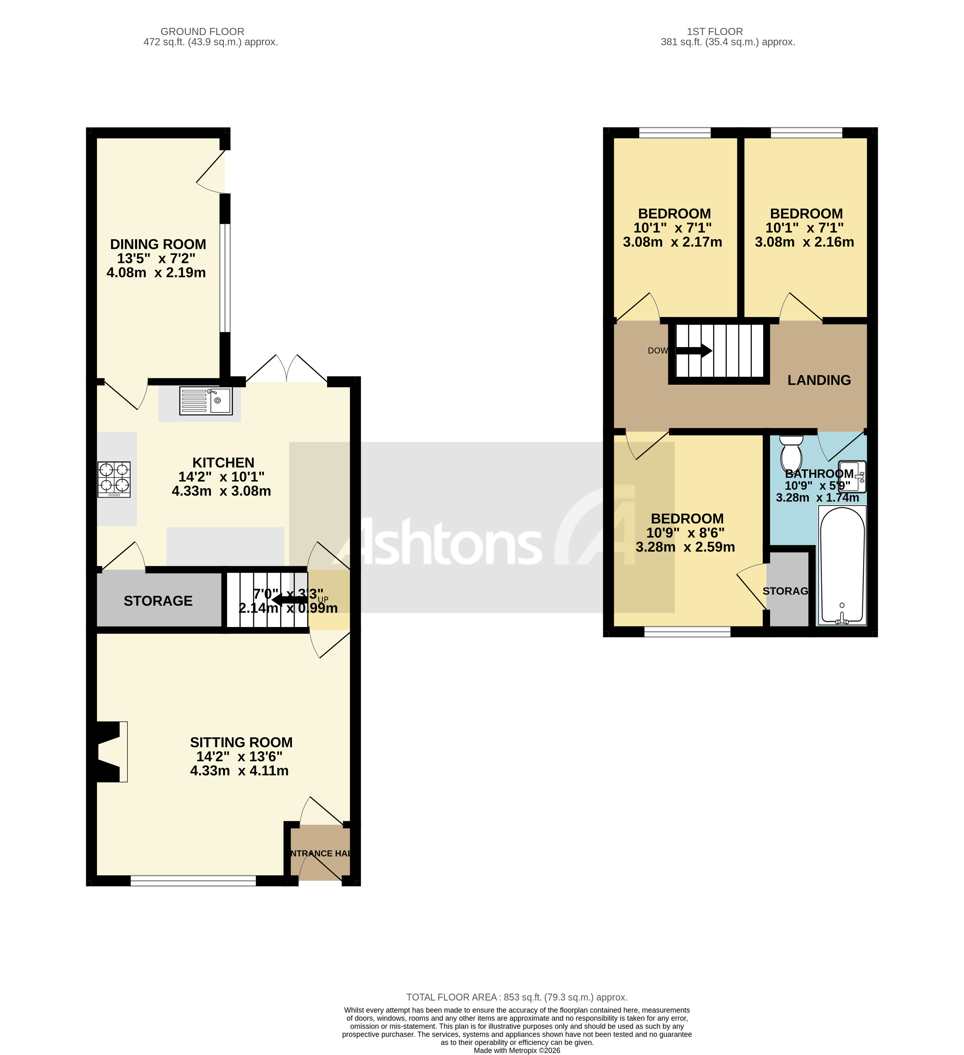 Glebe Street, Leigh Floor Plan