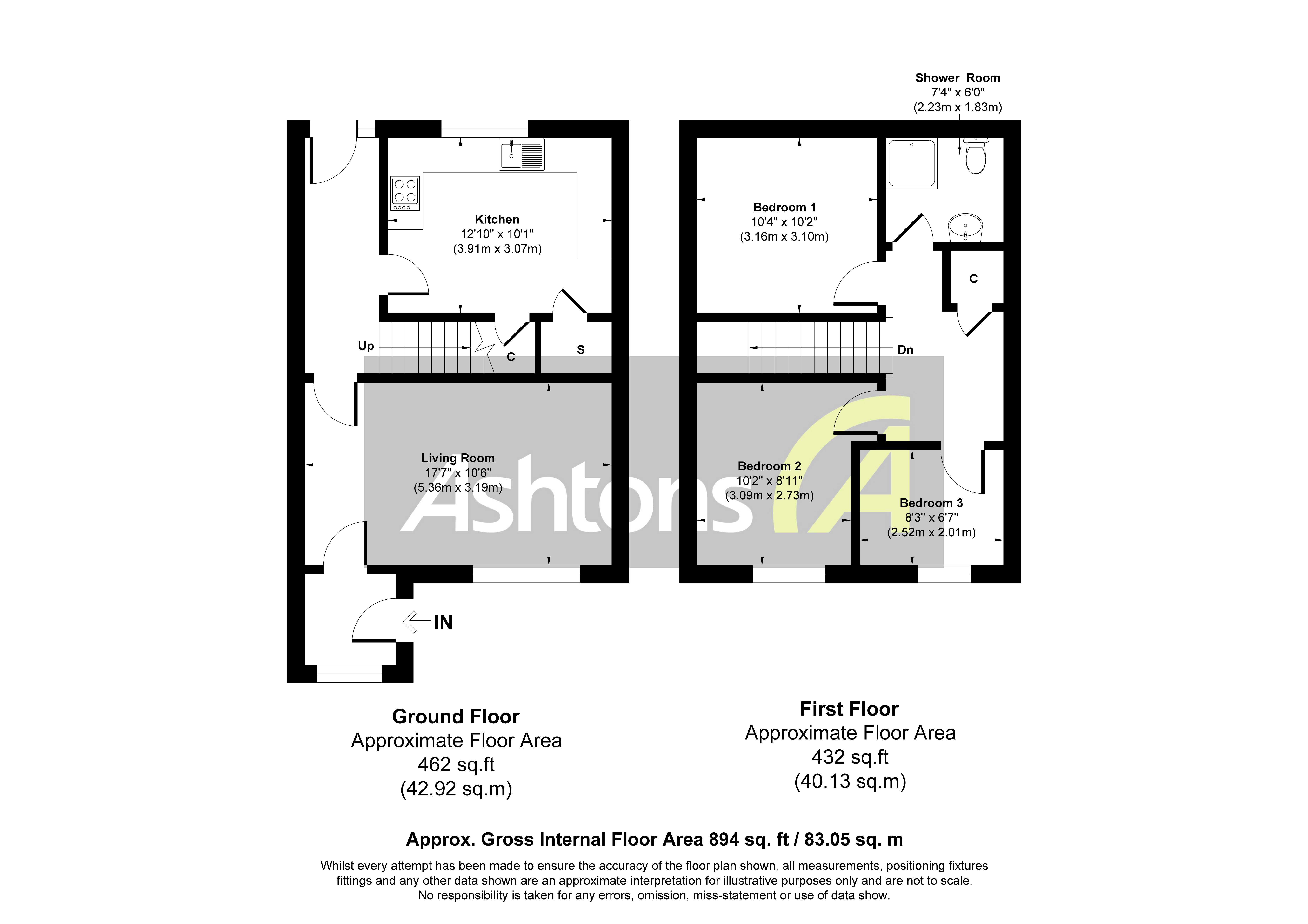 Eversley, Widnes Floor Plan