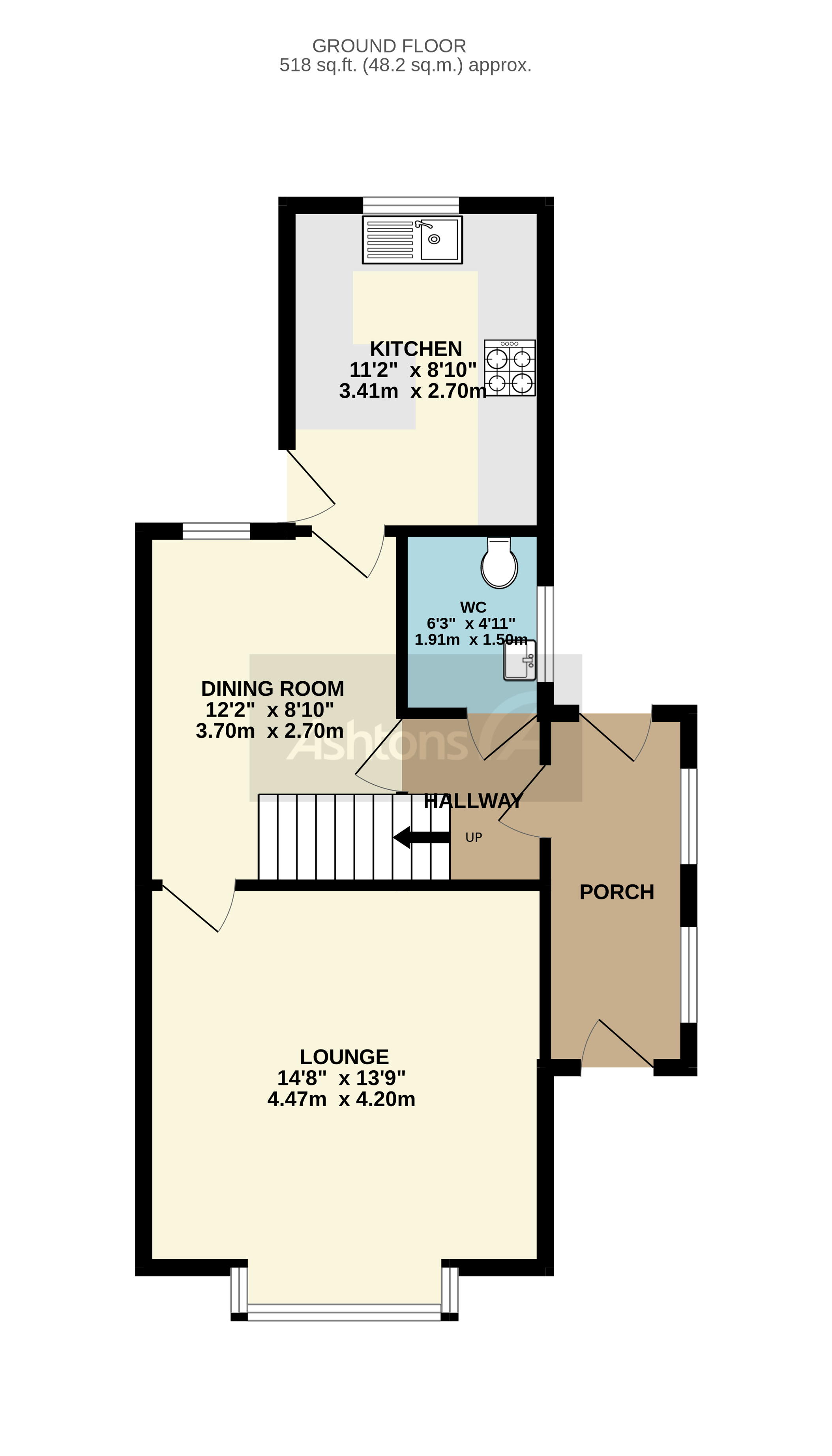 95a Grappenhall Road, Warrington Floor Plan