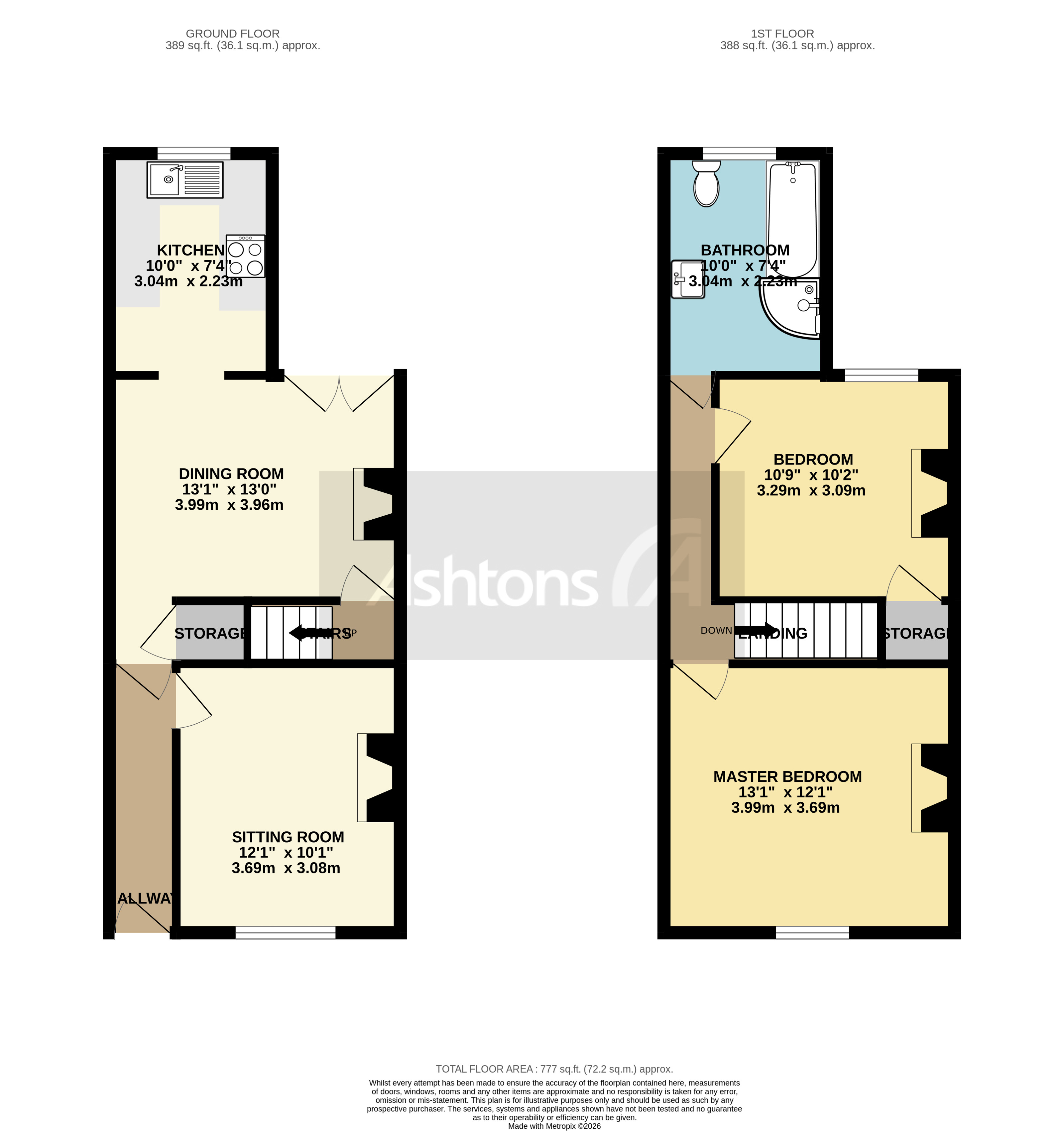 Cobden Street, Warrington Floor Plan