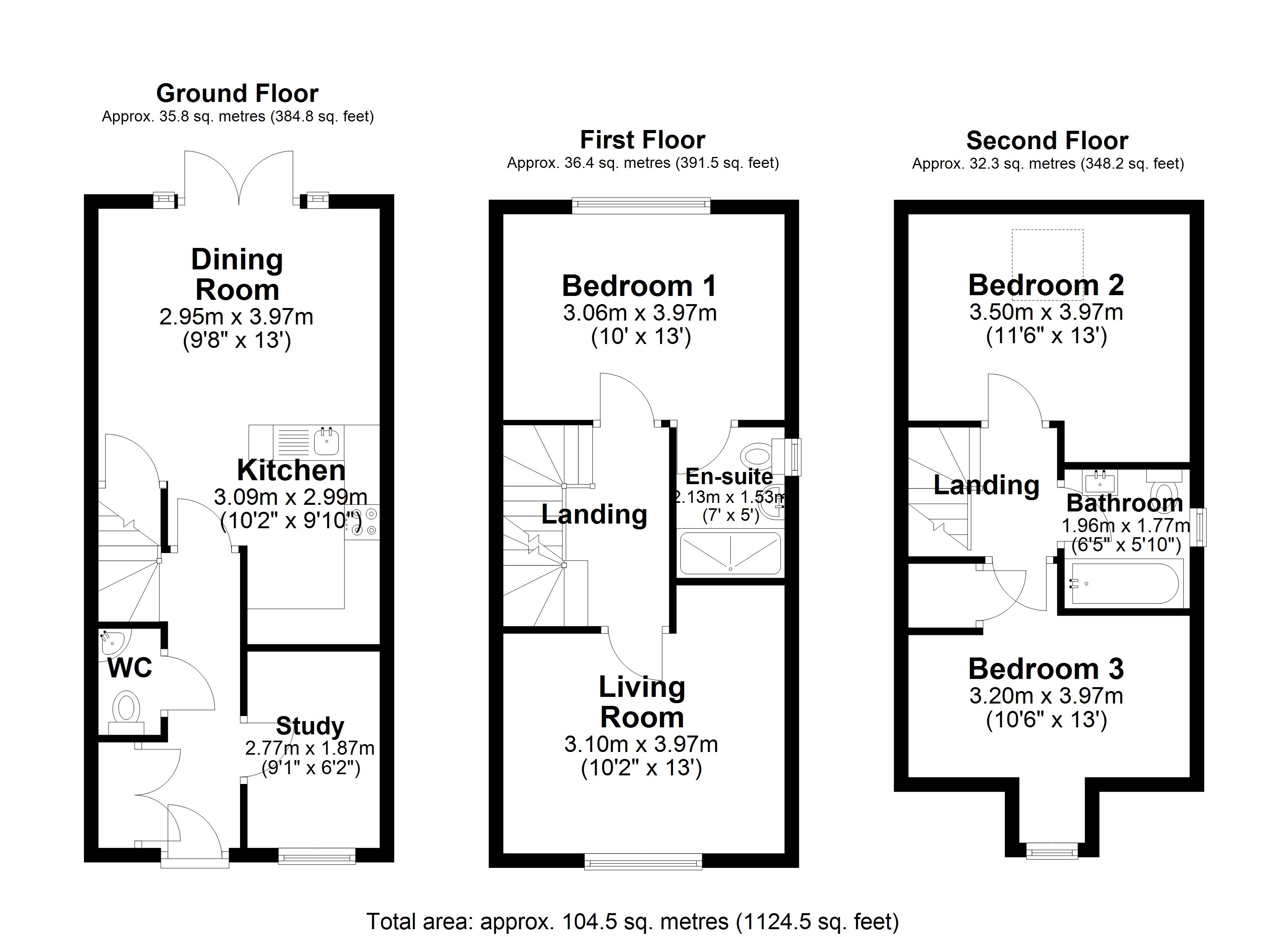 Bailey Crescent, Warrington Floor Plan