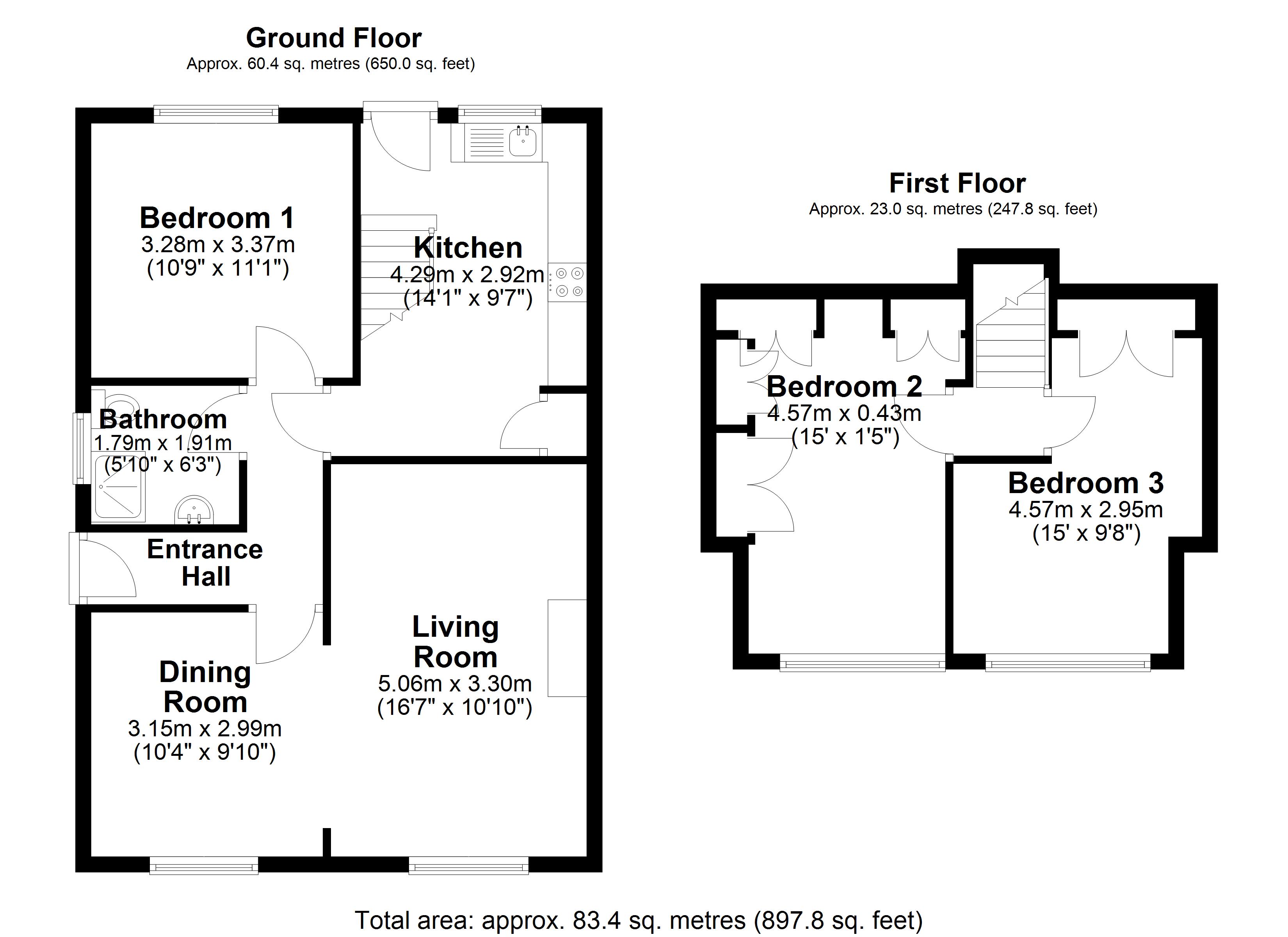 Burgess Avenue, Warrington Floor Plan
