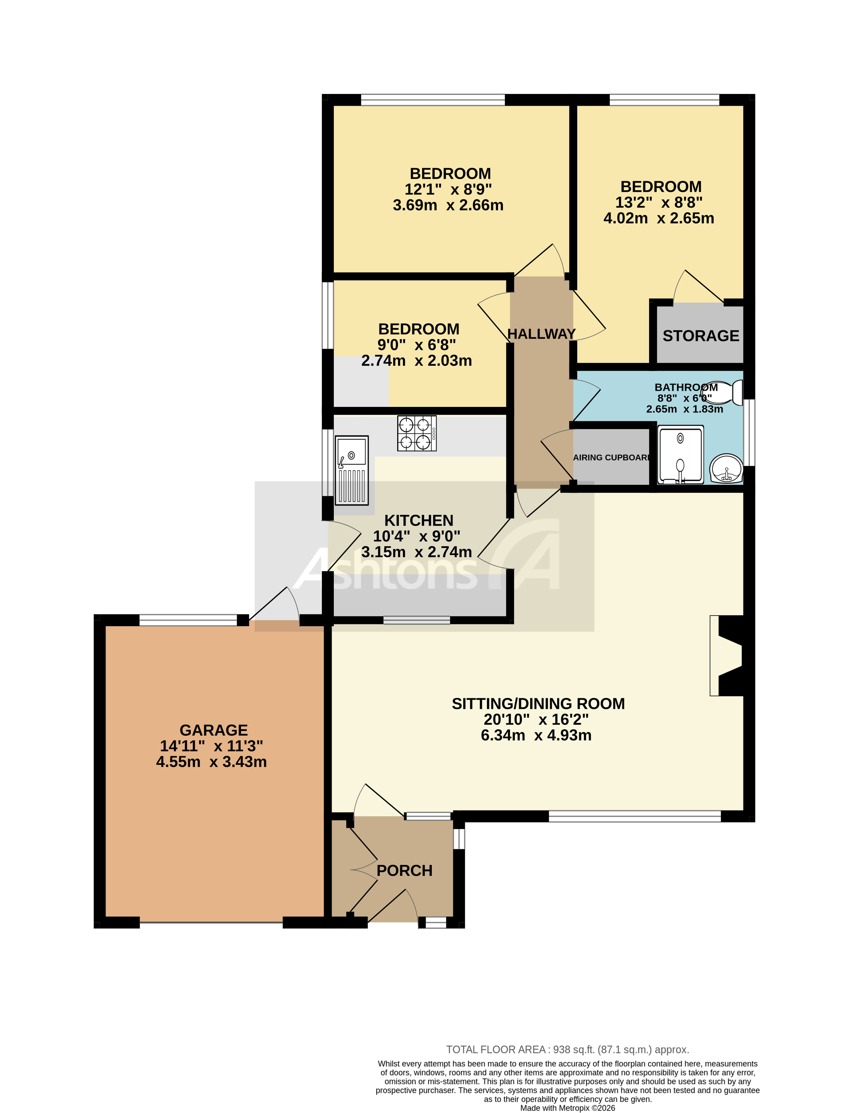 Falcondale Road, Warrington Floor Plan