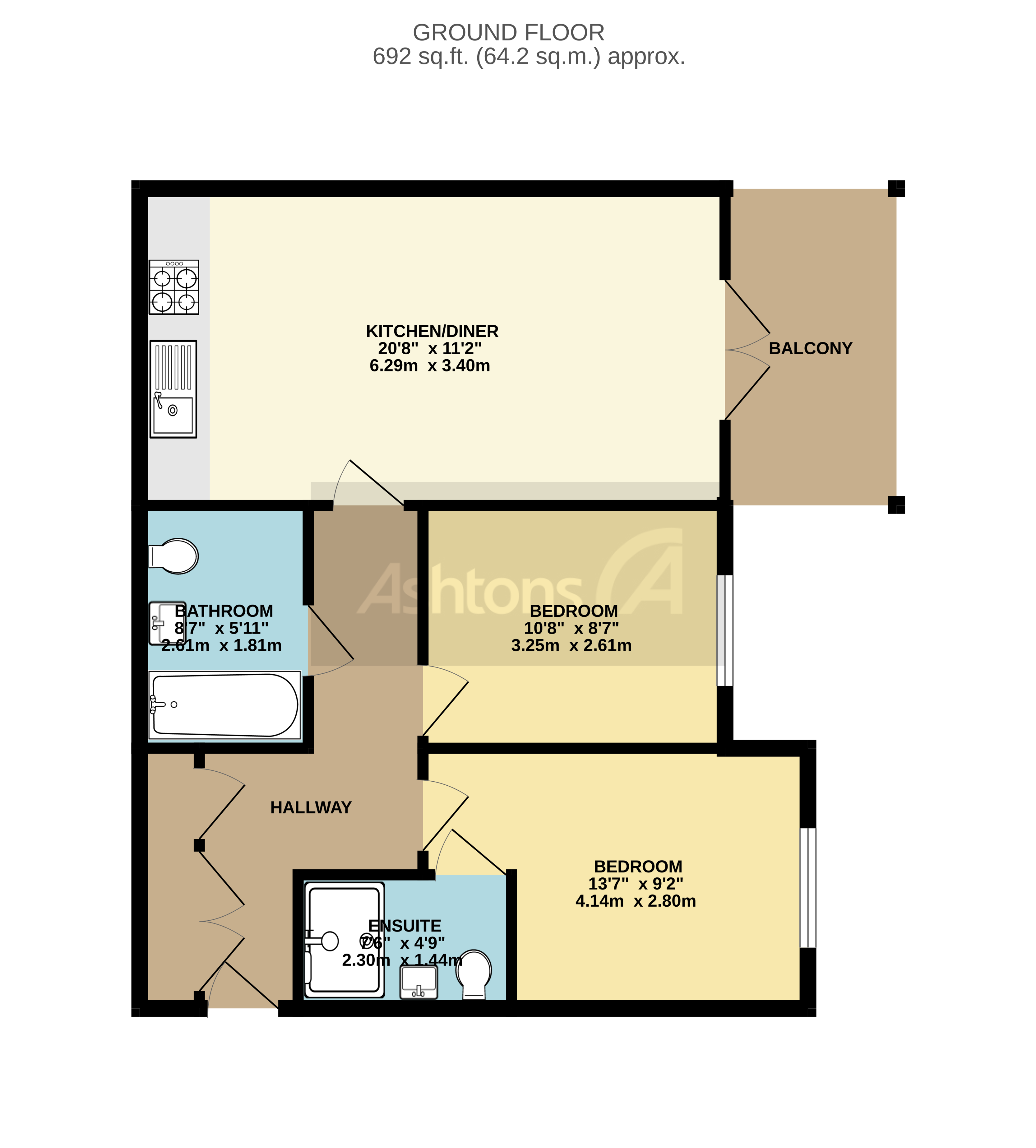 Bevan Court Dunlop Street, Warrington Floor Plan