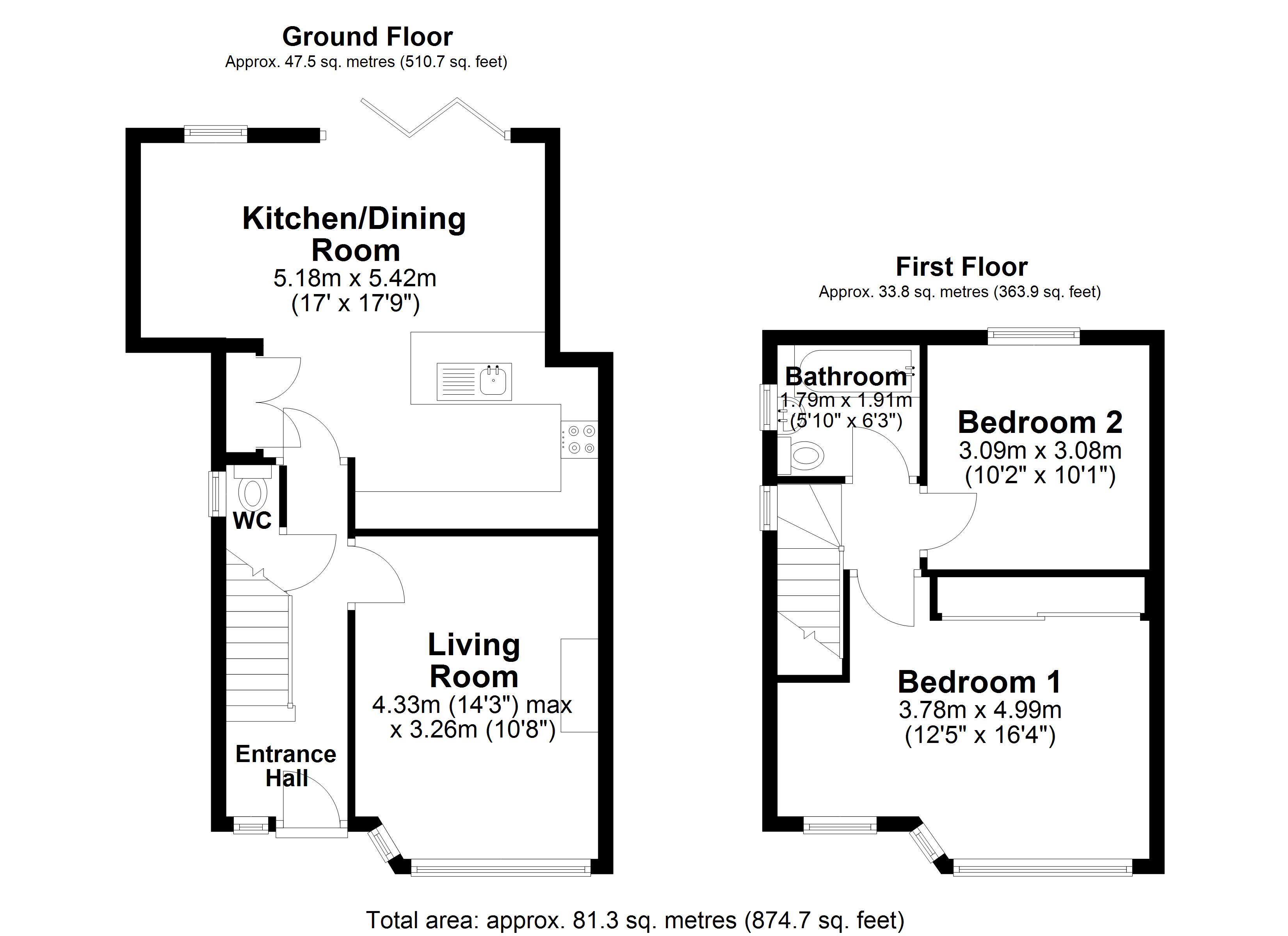 Springfield Avenue, Warrington Floor Plan