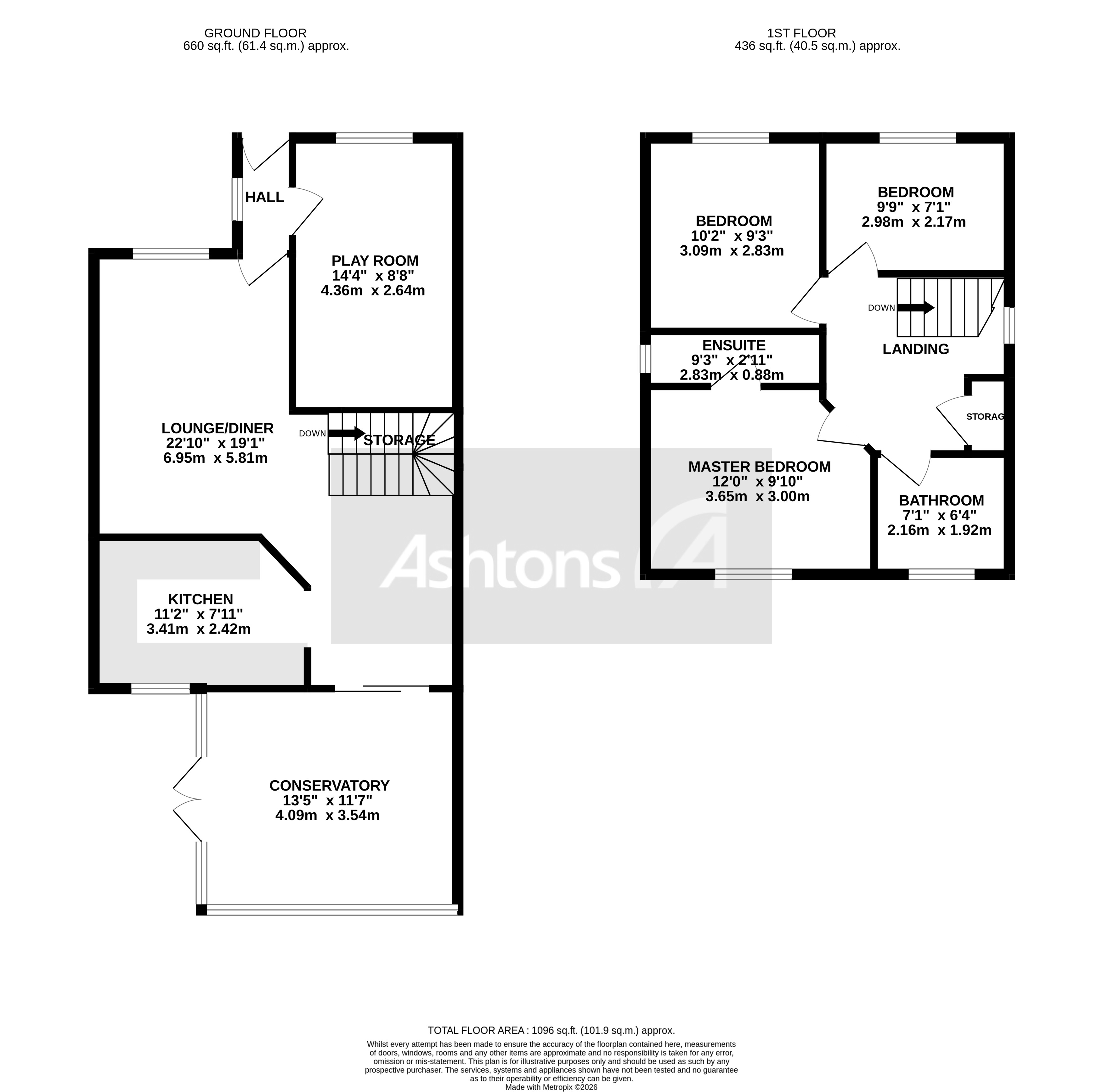 Harrogate Close, Warrington Floor Plan