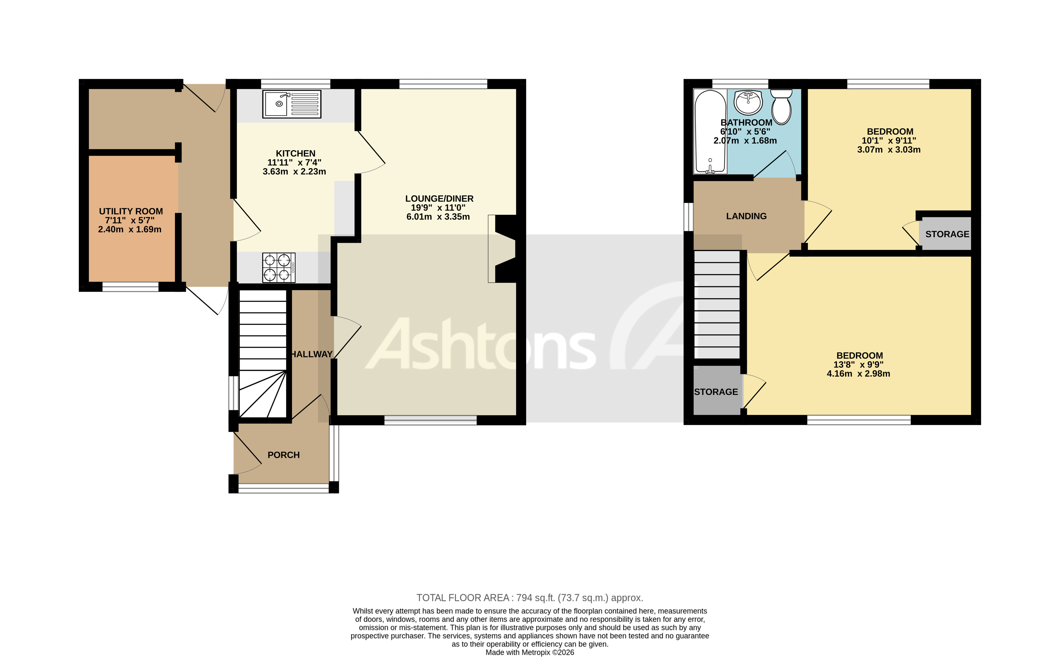 Riding Lane, Wigan Floor Plan