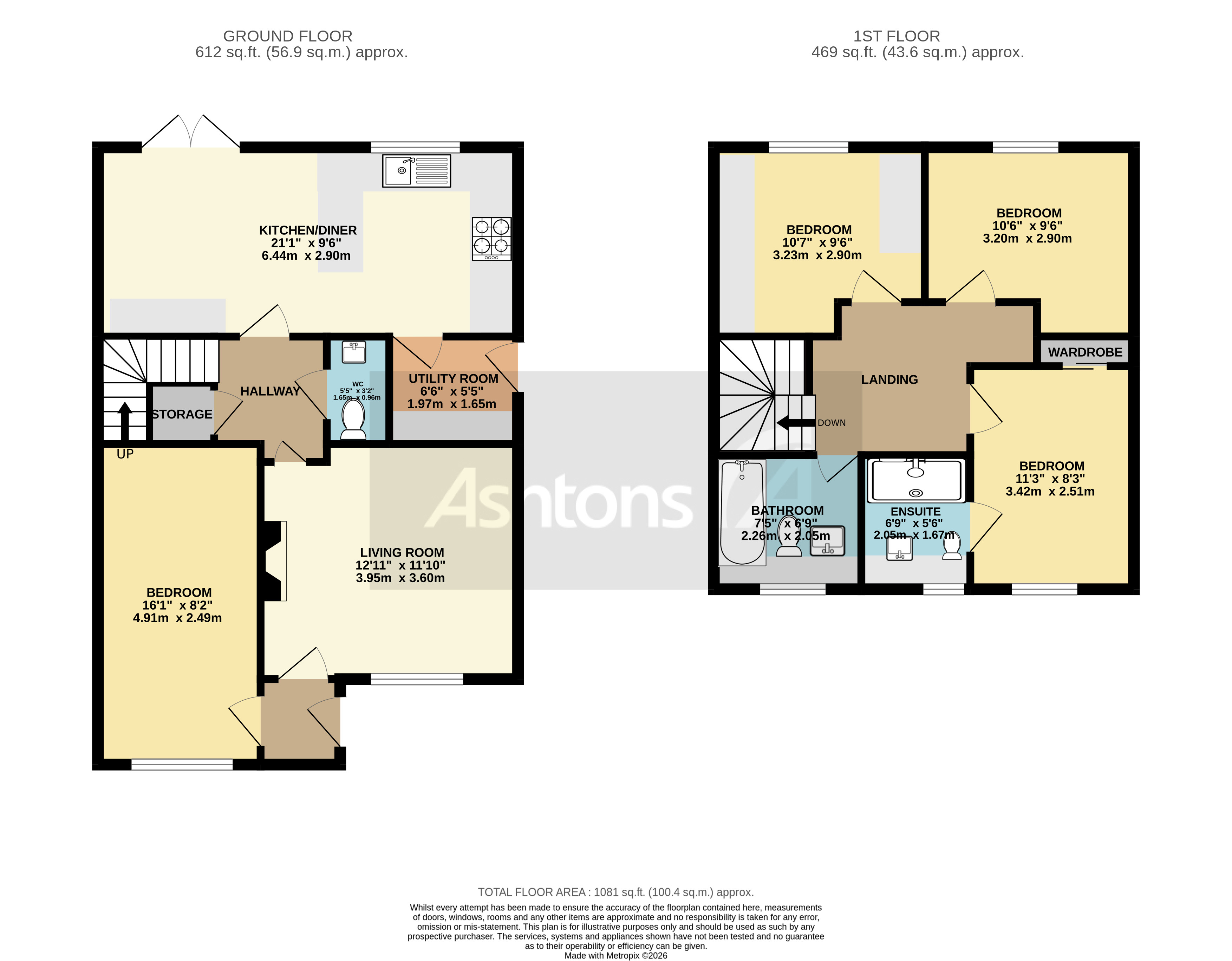 Hilldale, Wigan Floor Plan