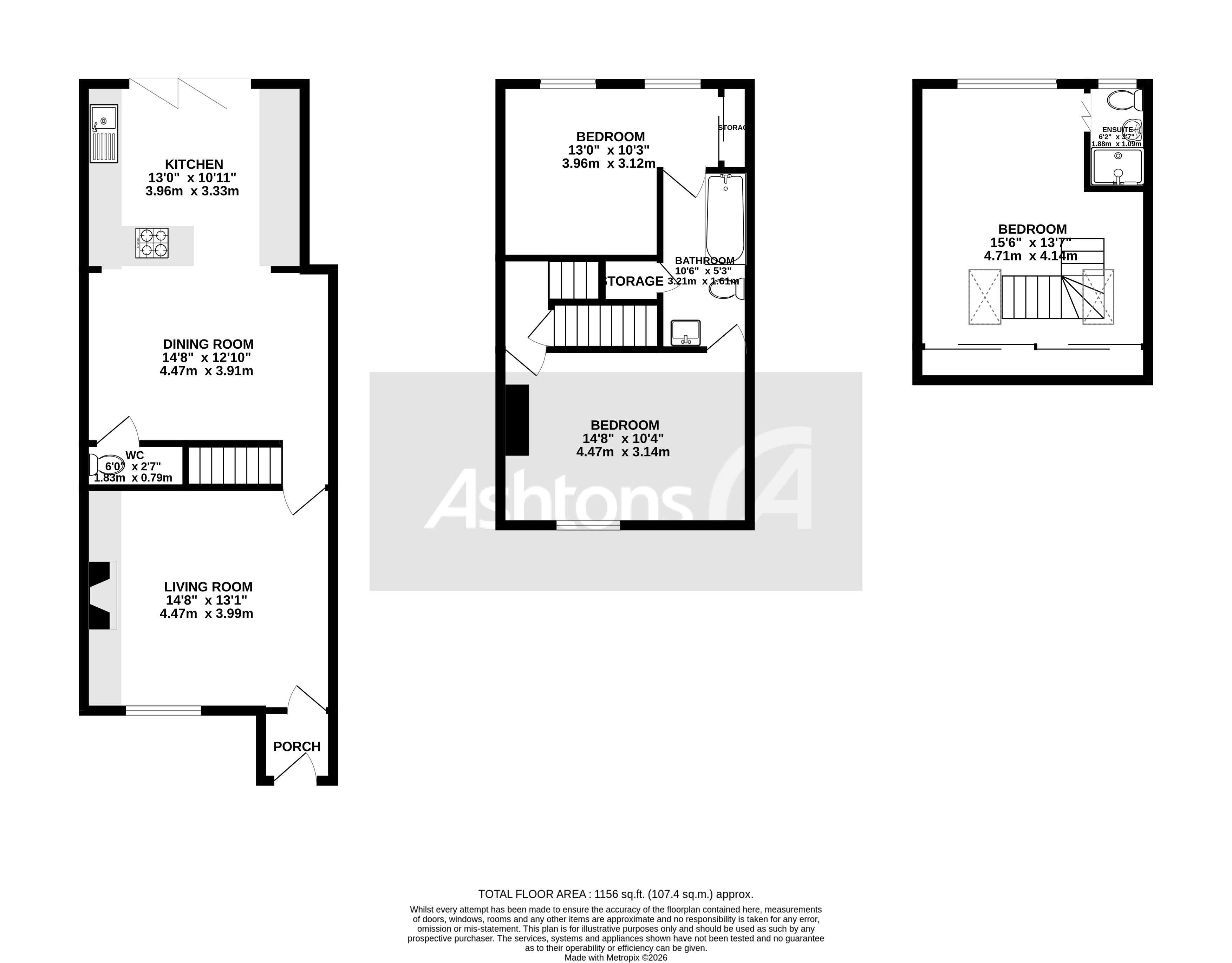 Derwent Street, Leigh Floor Plan