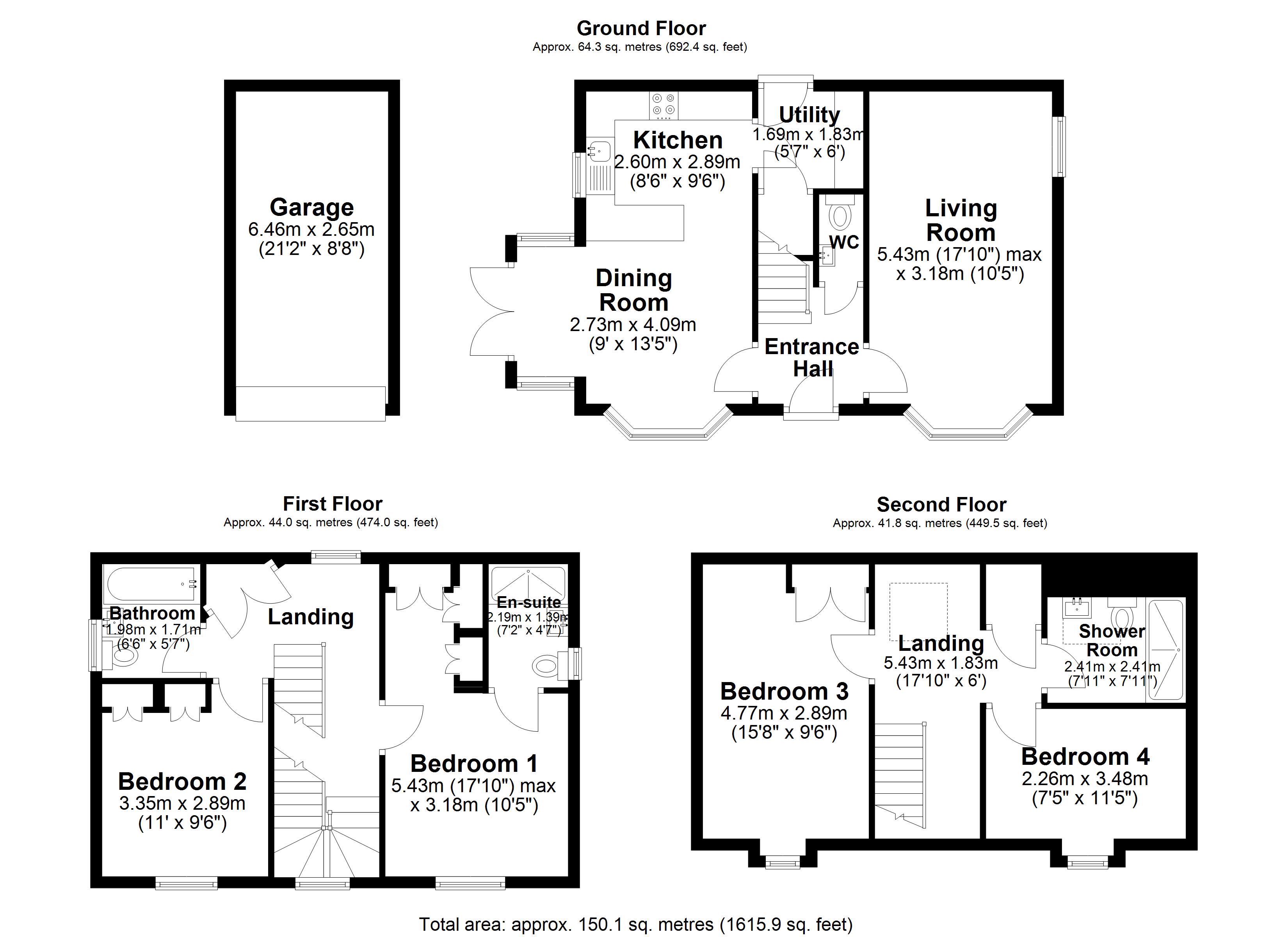 Crispin Grove, Warrington Floor Plan