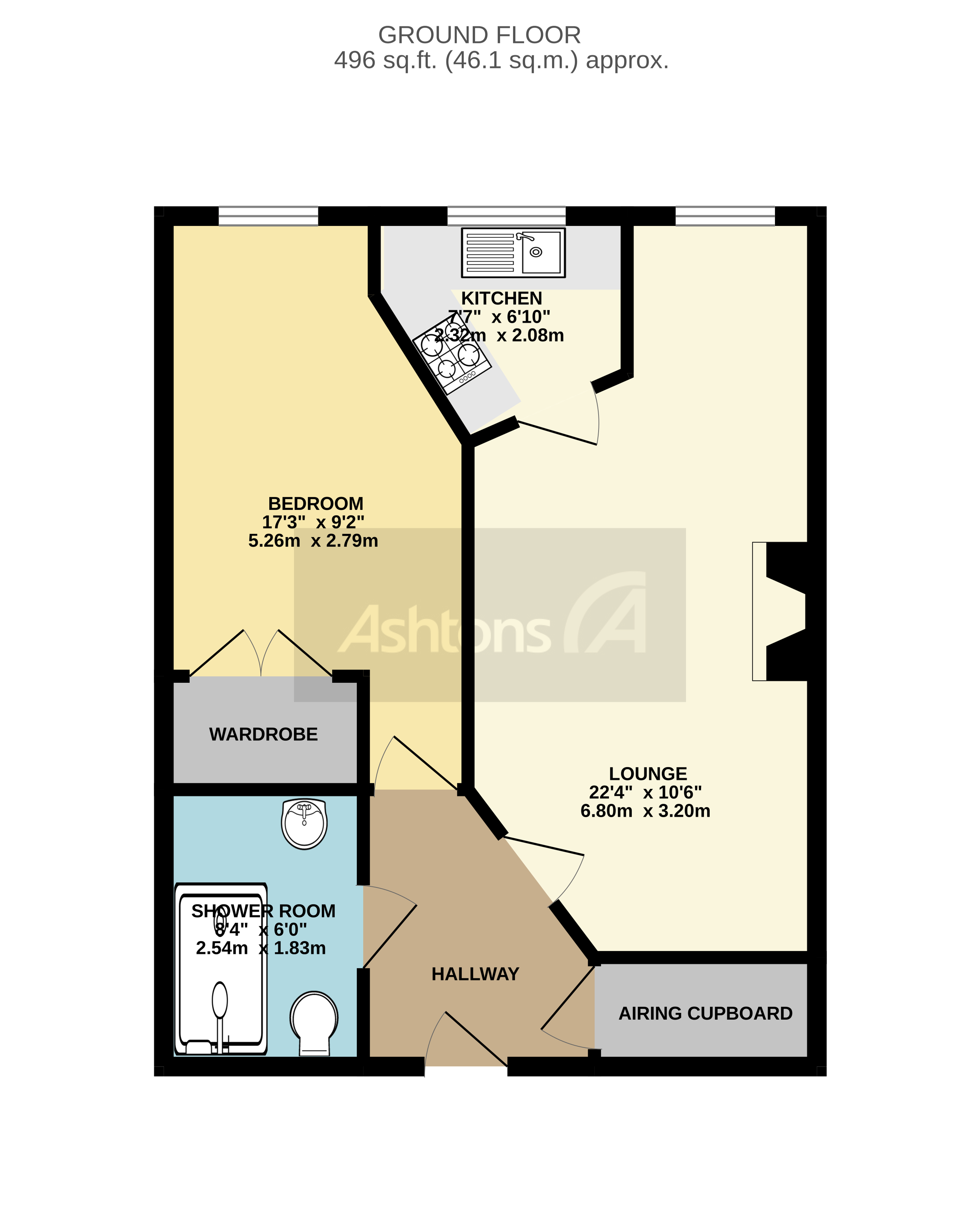 Flat 42, Warrington Floor Plan