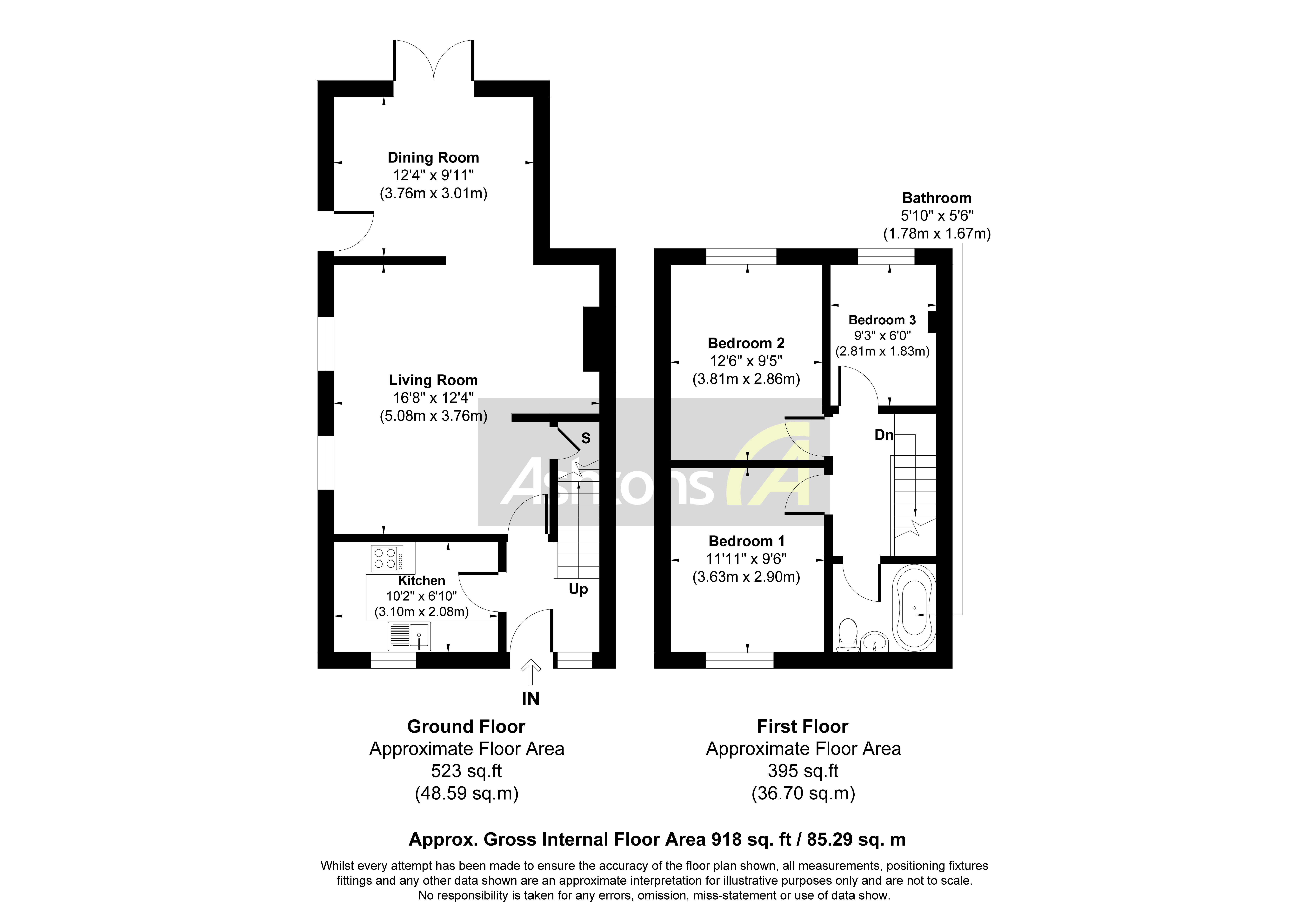 Grosvenor Road, Widnes Floor Plan