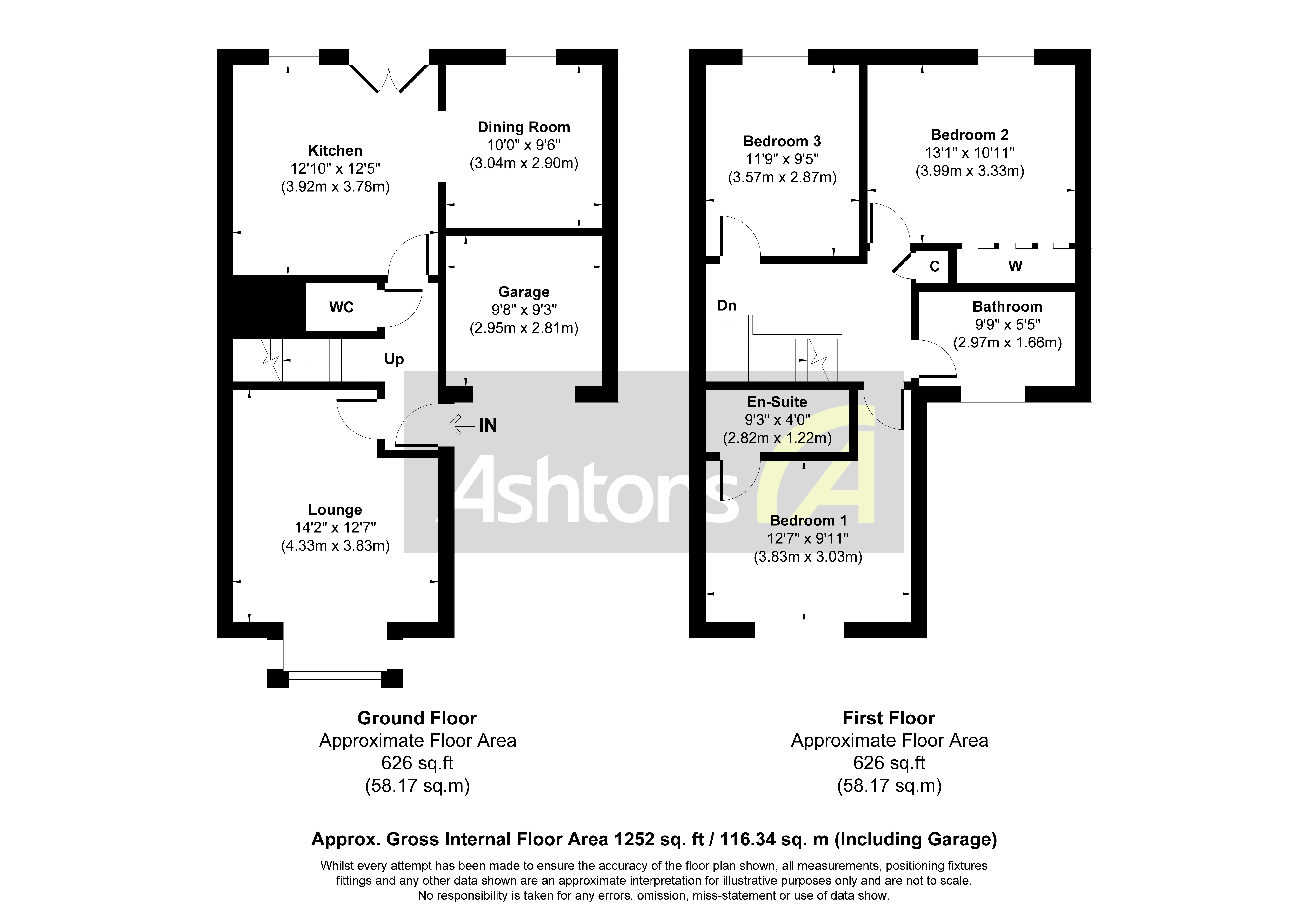 St. Peters Walk, Widnes Floor Plan