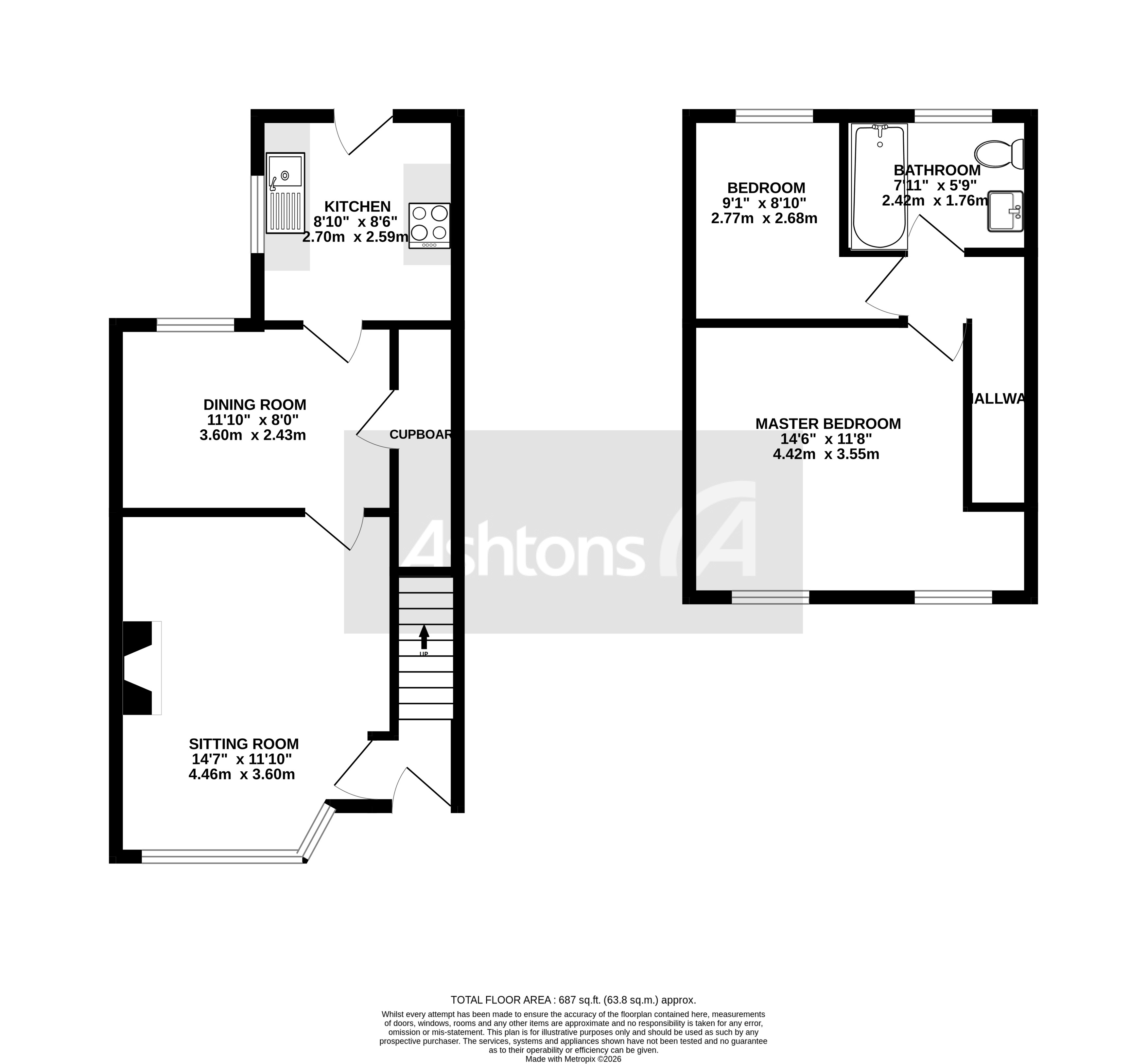 Davenham Avenue, Warrington Floor Plan