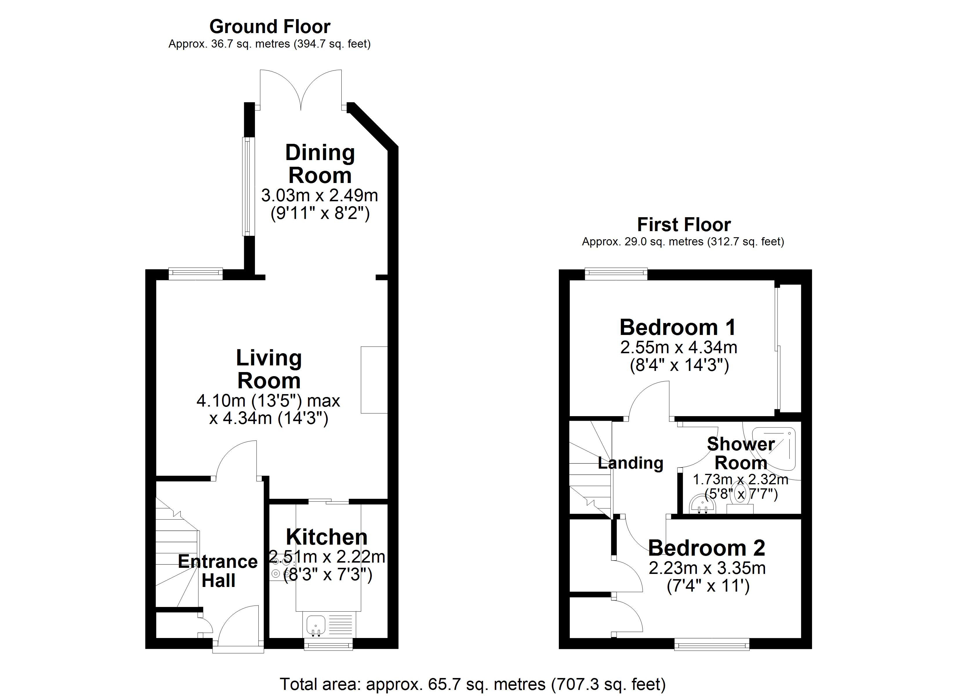 Woodford Close, Warrington Floor Plan
