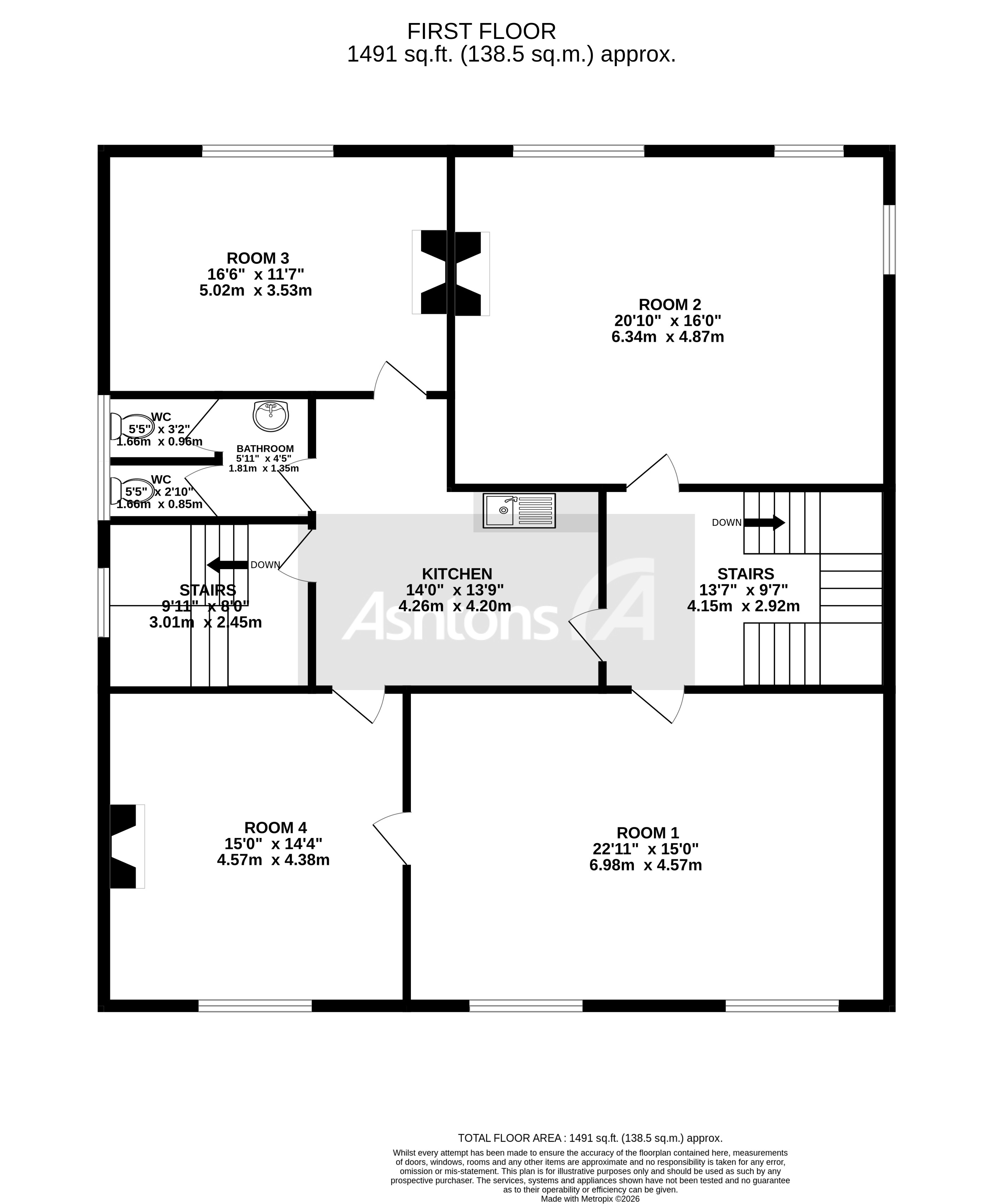 Derby Street, Prescot Floor Plan
