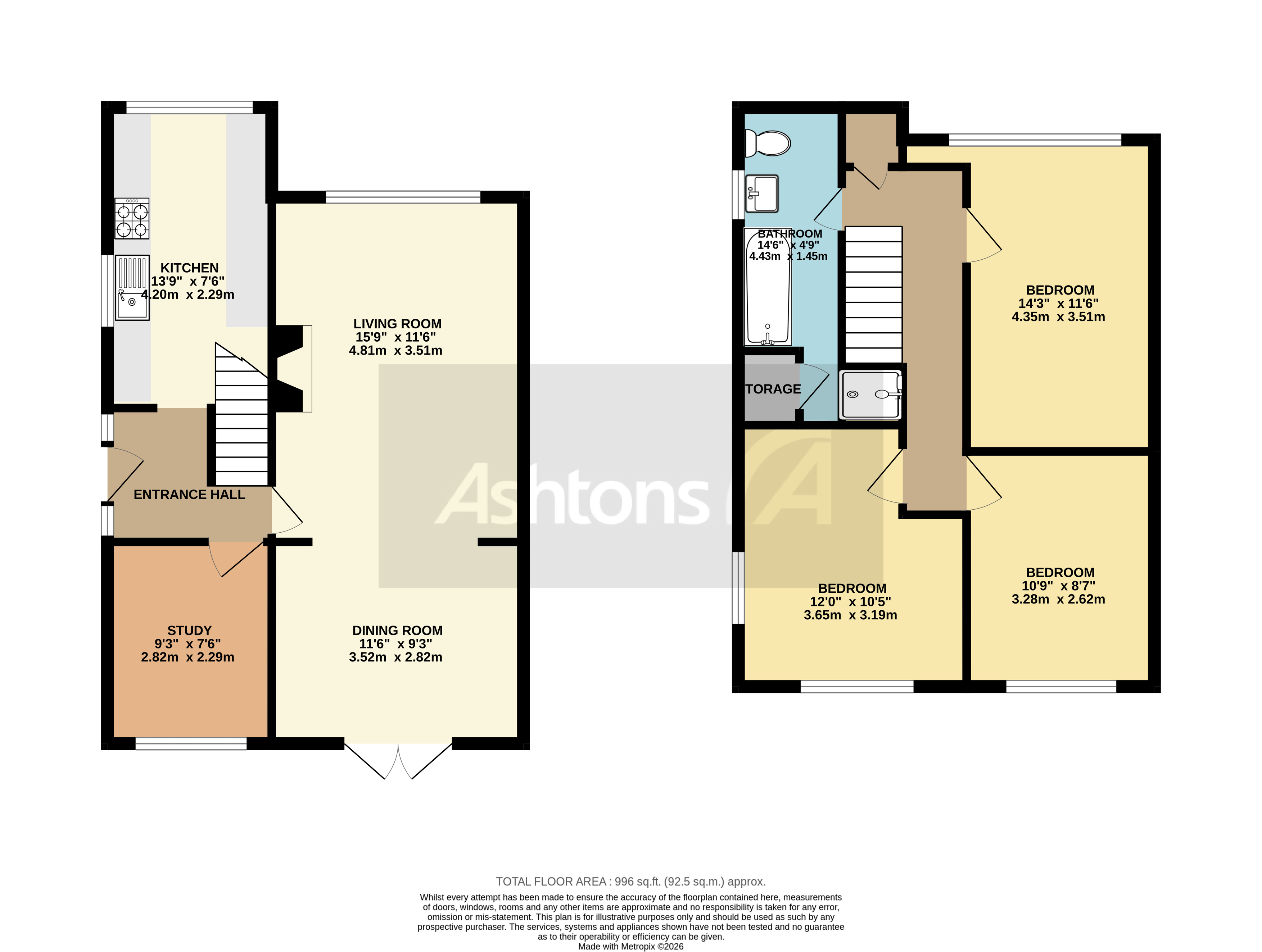 Kinross Avenue, Wigan Floor Plan