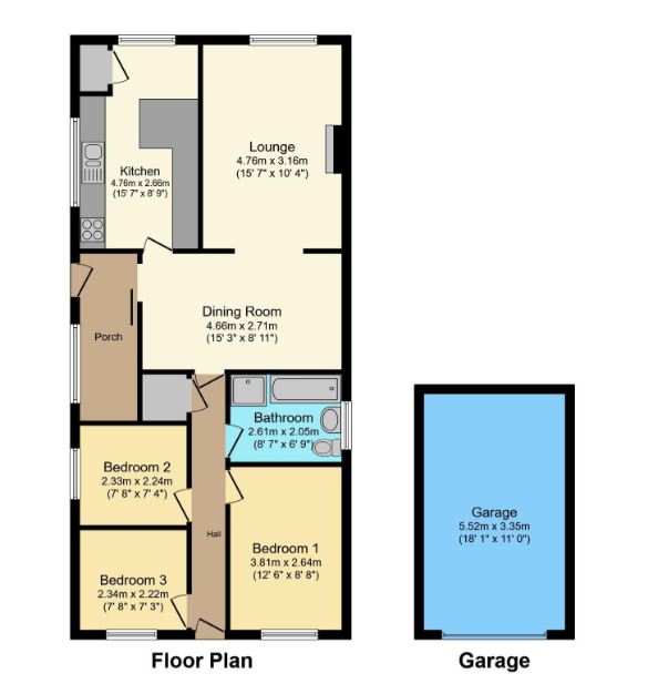 The Pipers, Warrington Floor Plan