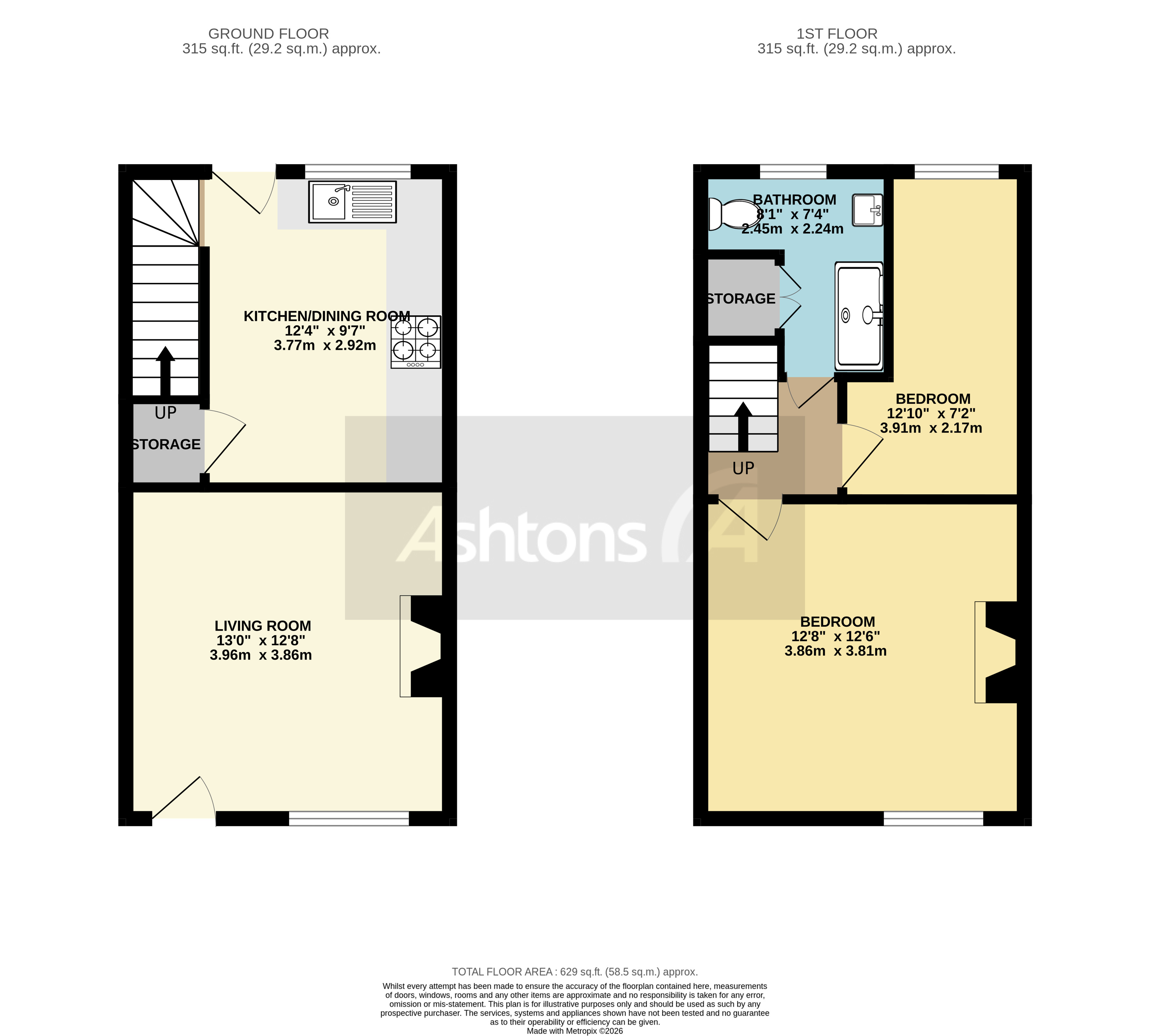 Knotts Houses, Leigh Floor Plan